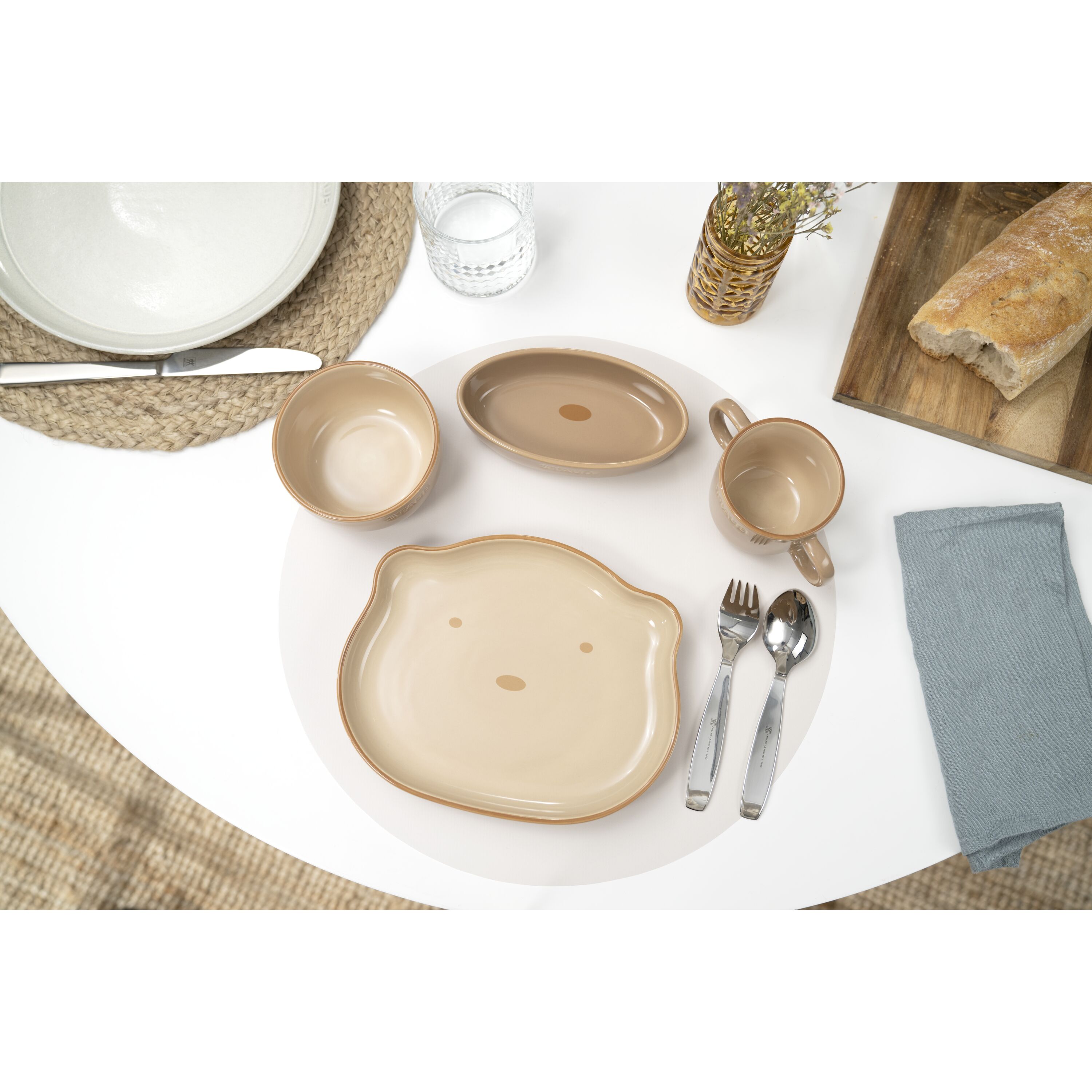 Kids dinnerware clearance set