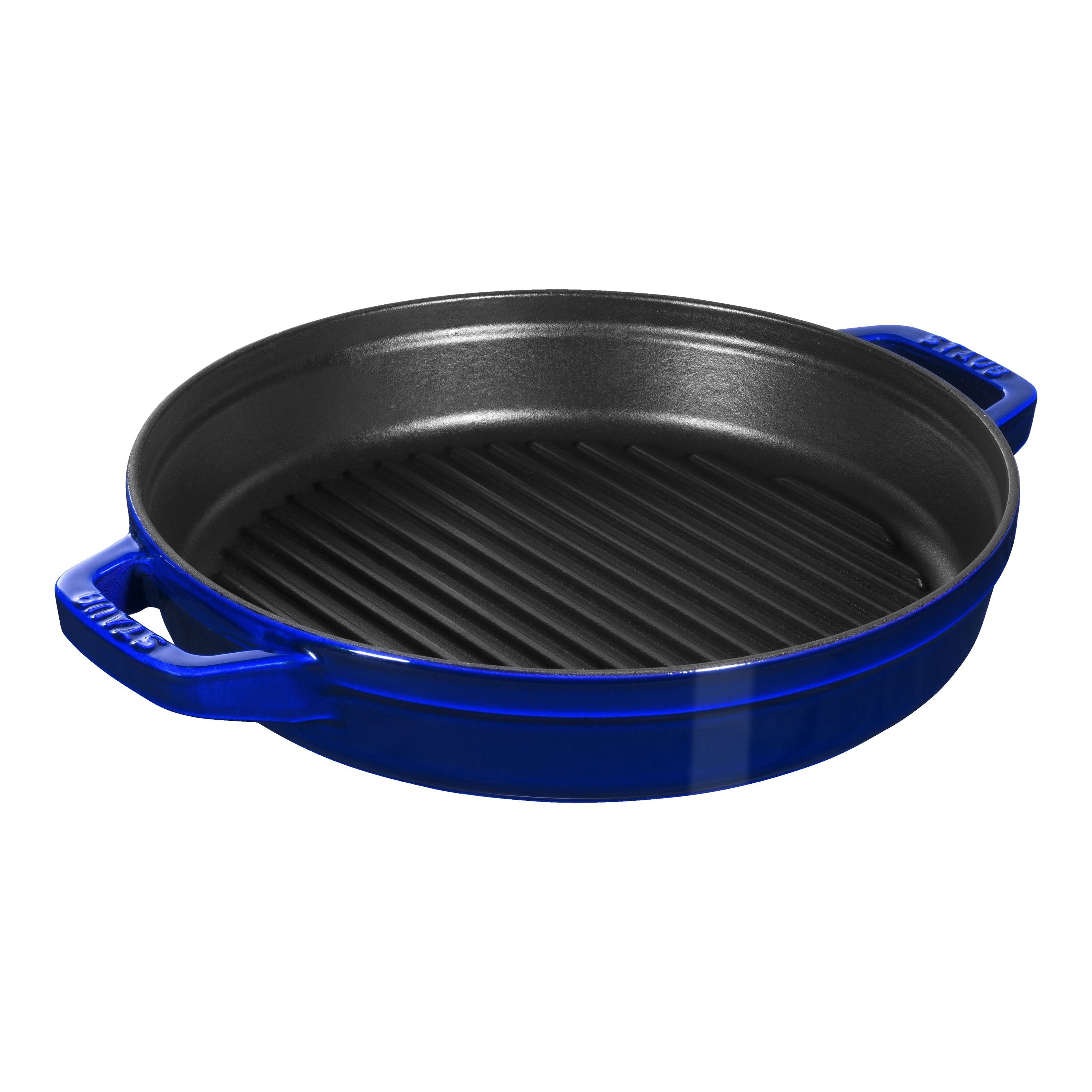 Staub Dark Blue 4-Piece Stackable Cookware Set + Reviews