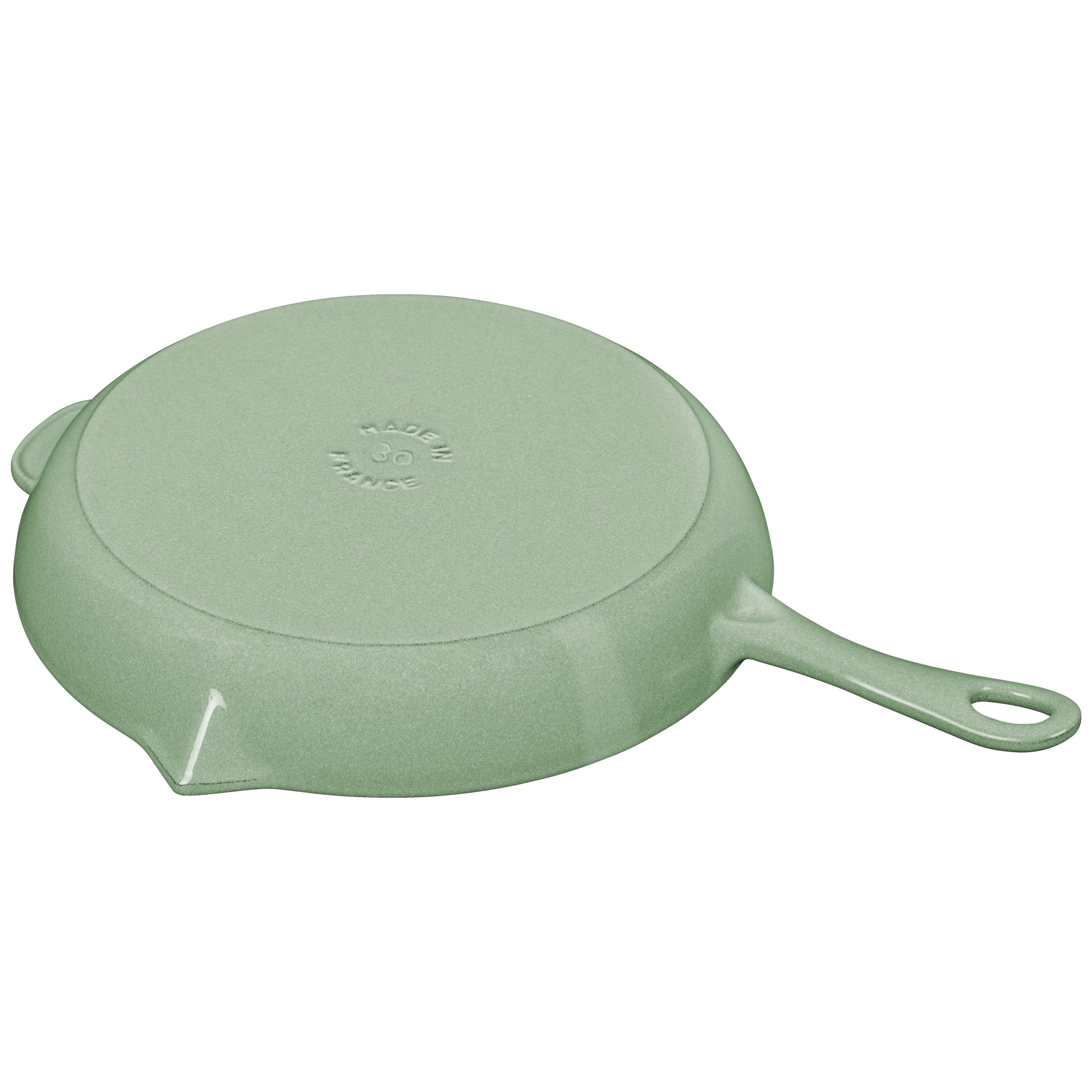 Williams-Sonoma - Spring 2021 - Staub Enameled Cast Iron Fry Pan, 12, Sage