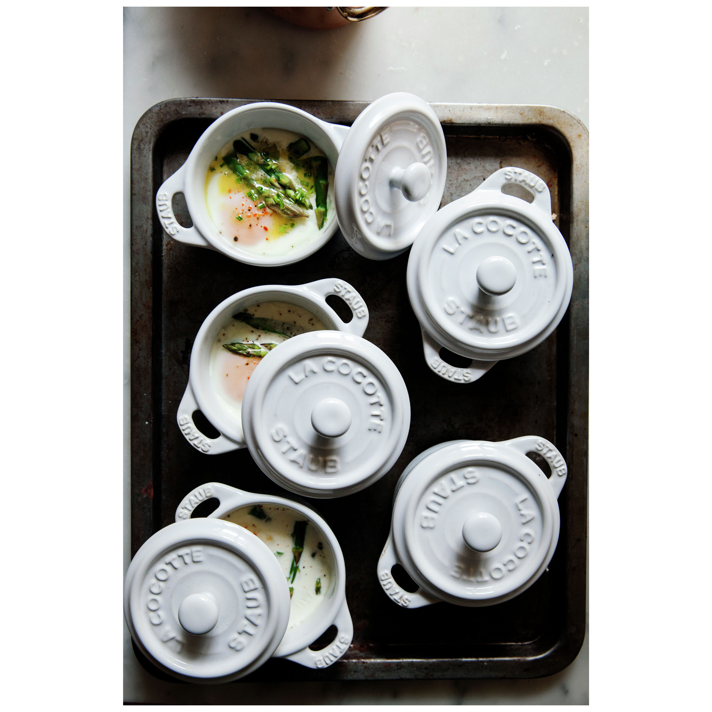 Oven Microwave And Dishwasher Safe Ceramic Mini Cocotte Set - Temu