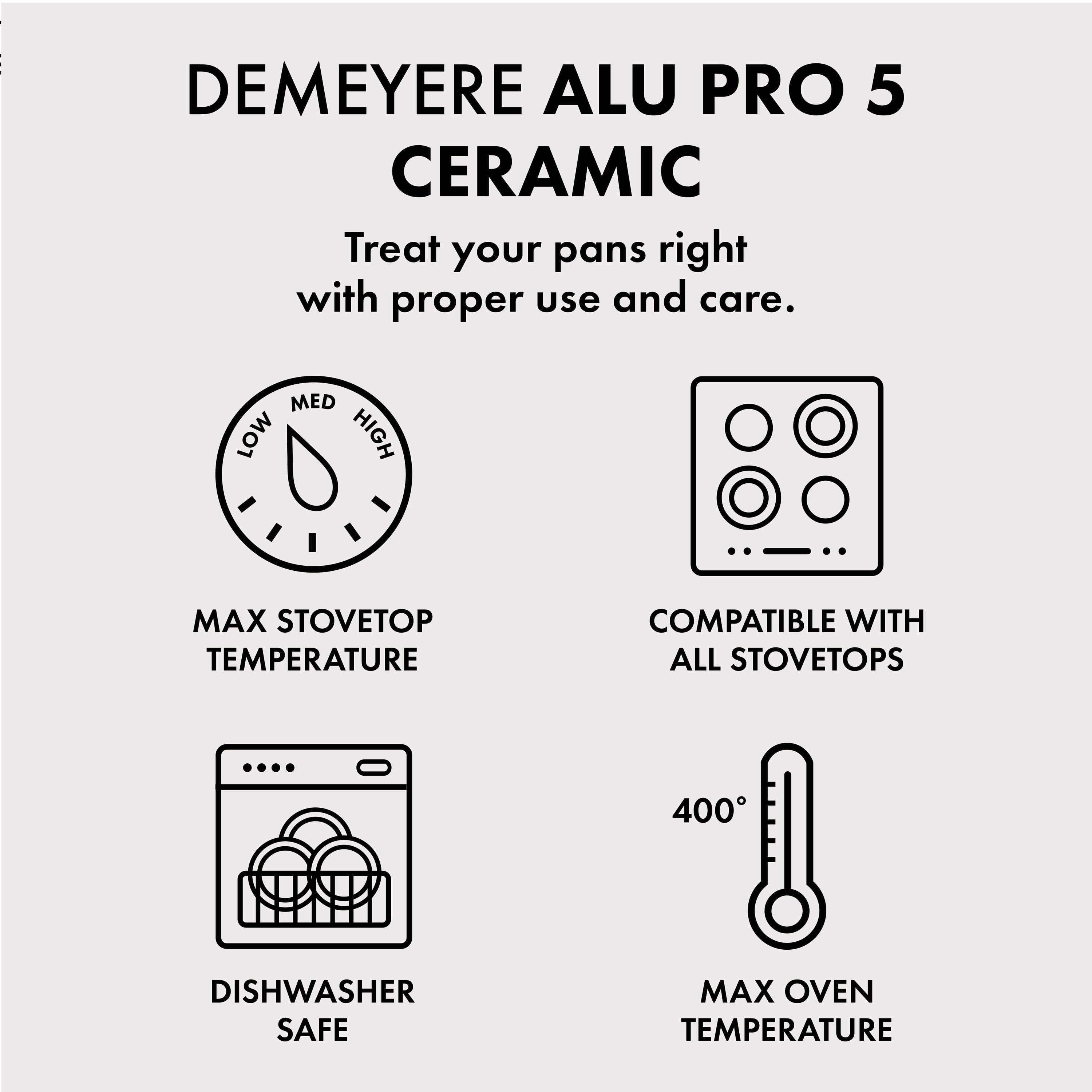 Demeyere AluPro Ceramic 10-inch Aluminum Nonstick Fry Pan, 10-inch - Kroger