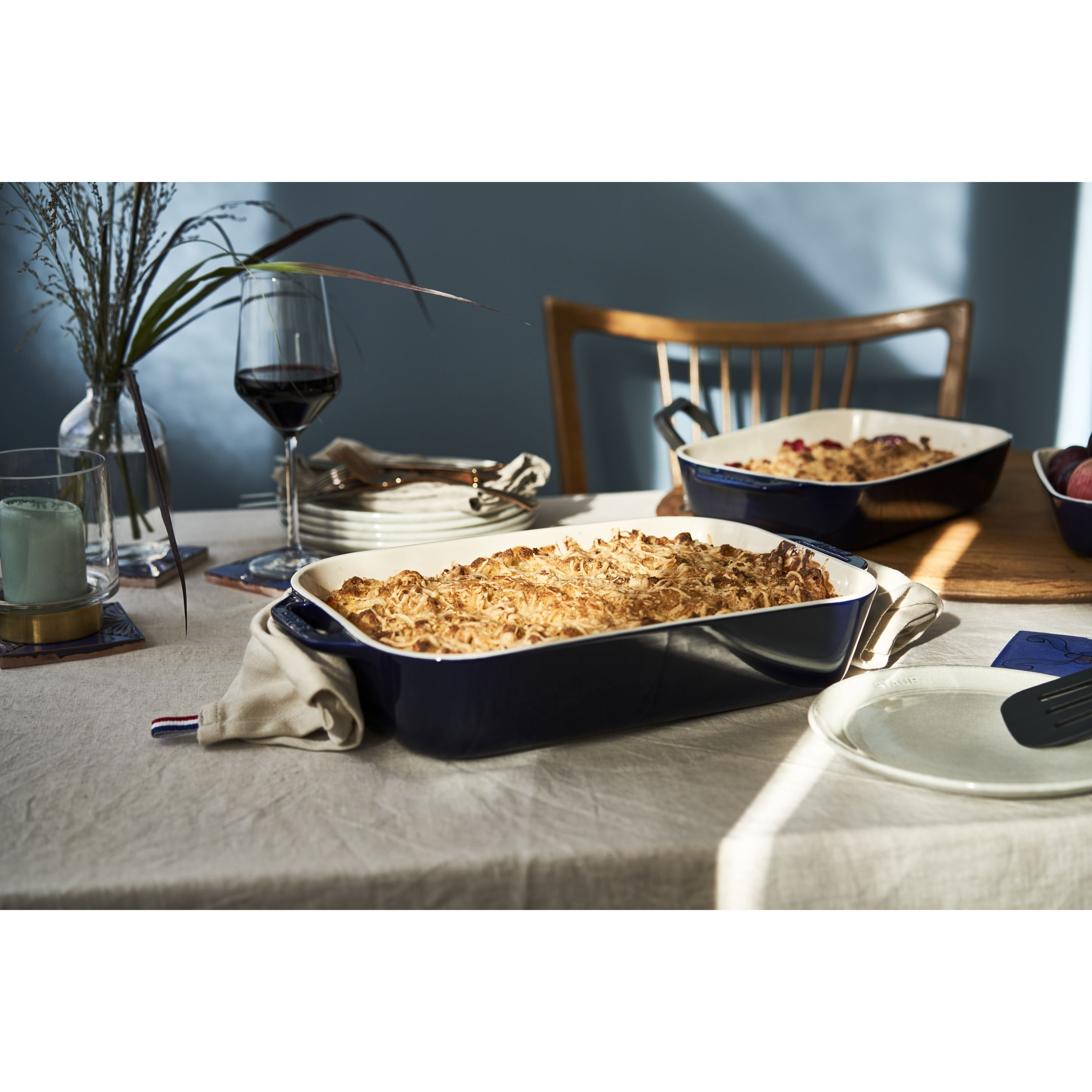 Staub White Rectangular Baking Dishes, Set of 3 + Reviews