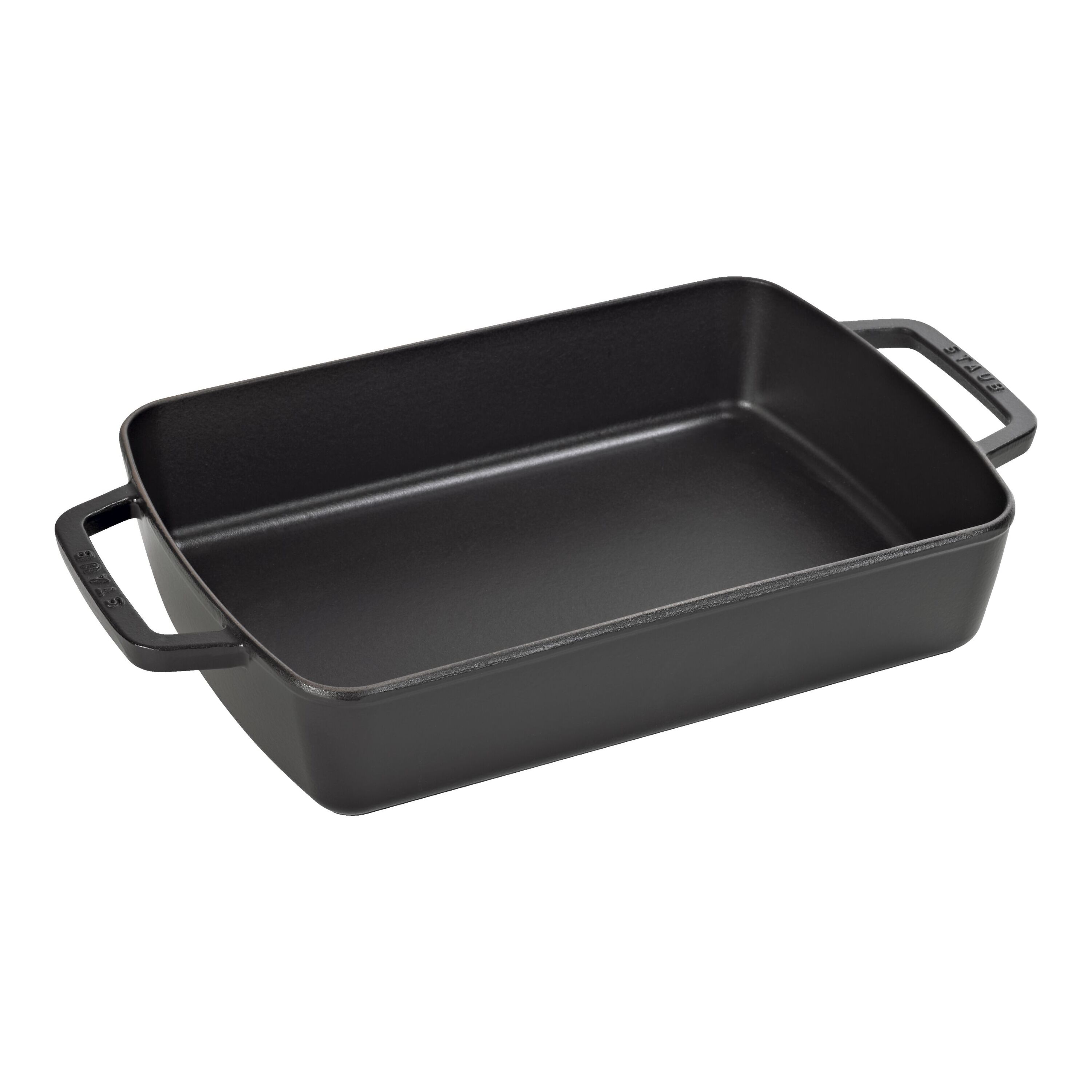 glad baking pan nonstick - oblong metal dish for cake and lasagna - heavy  duty carbon steel bakeware, medium