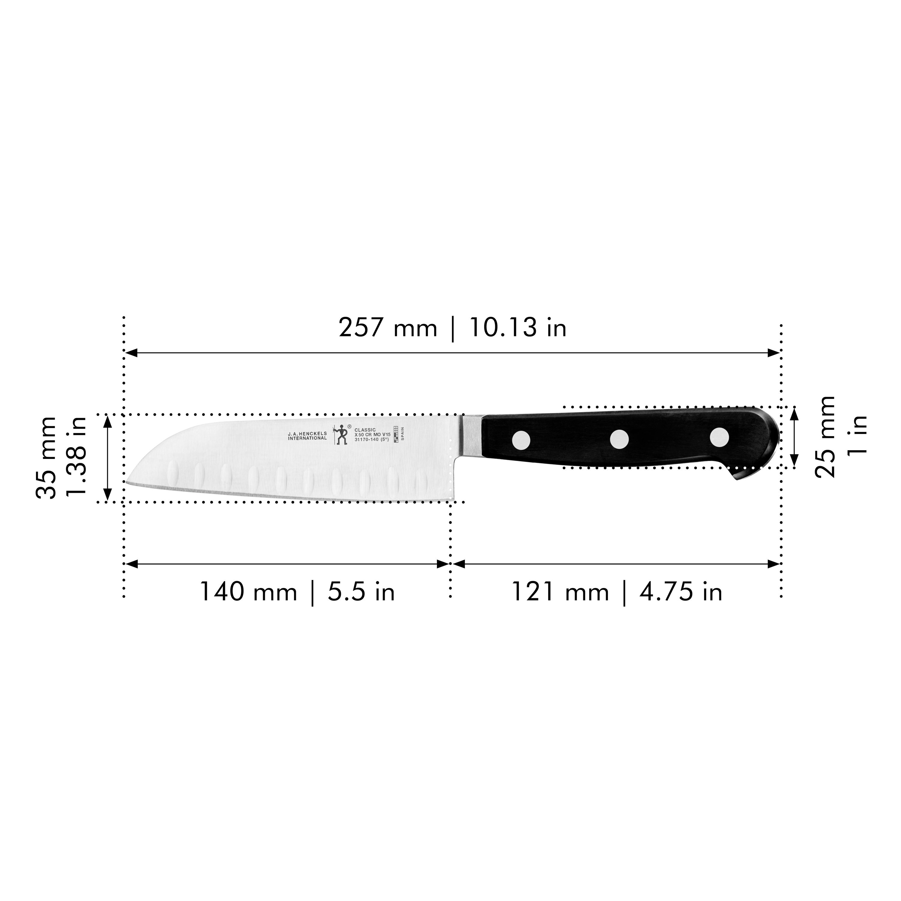 J.A. Henckels International Forged Synergy Double-Riveted 5.5-in