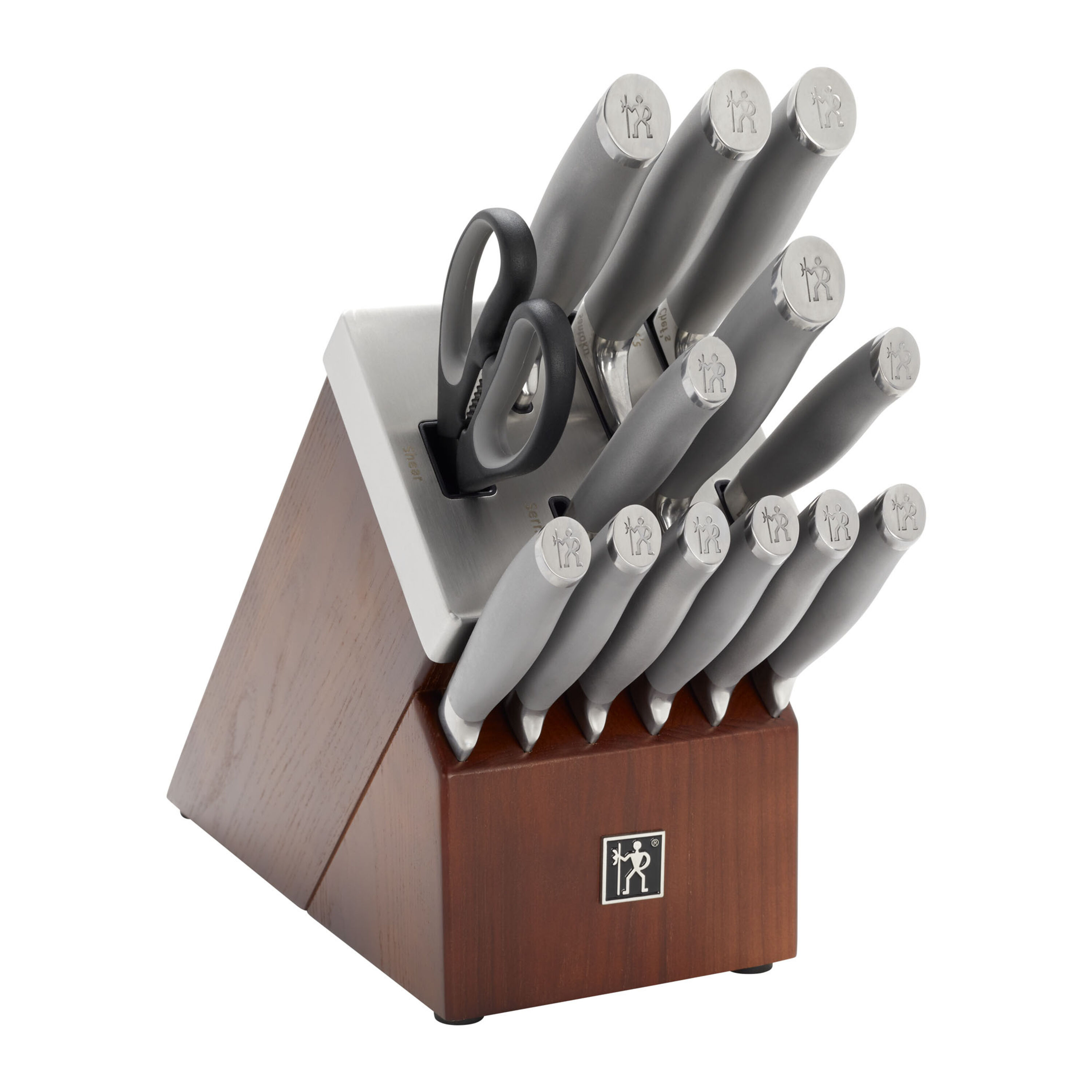Henckels International Modernist 14-Pc Sharpening Block Set Self Kitchen  Knives
