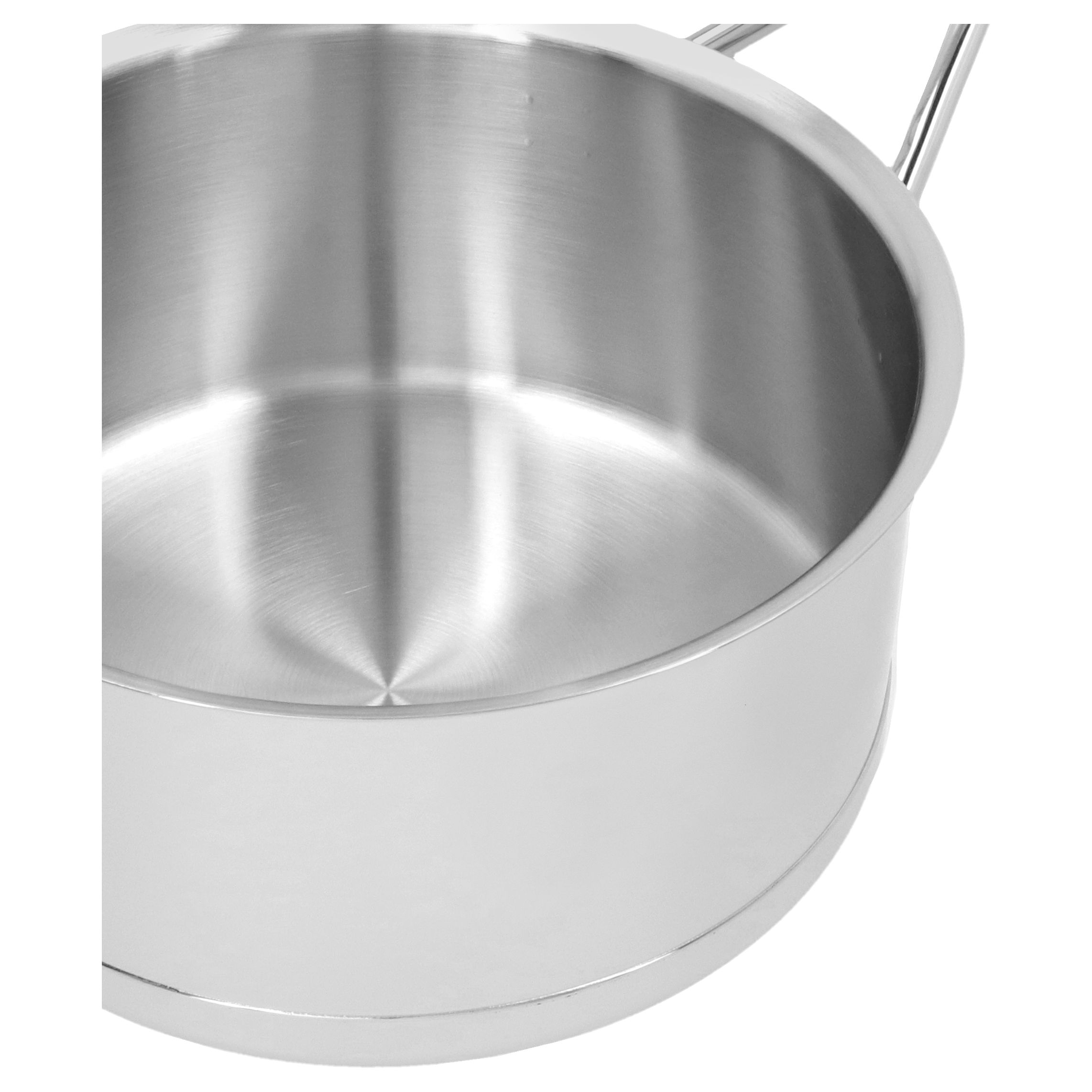 Demeyere Silver7 Covered Saute Pan - 60424A-60524, Silver