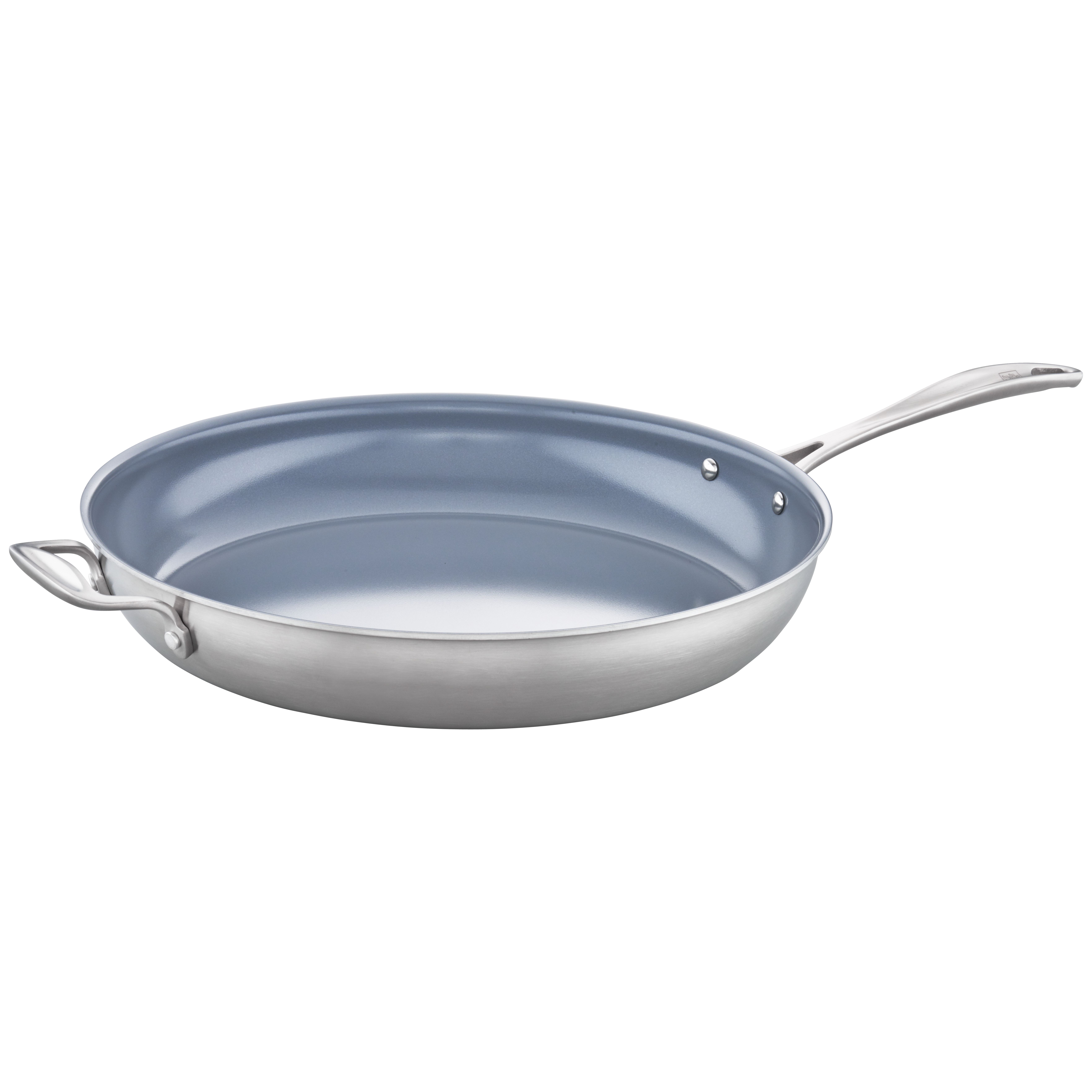 ZWILLING Spirit Ceramic Nonstick 14-inch, 18/10 Stainless Steel, Non-stick,  Frying pan