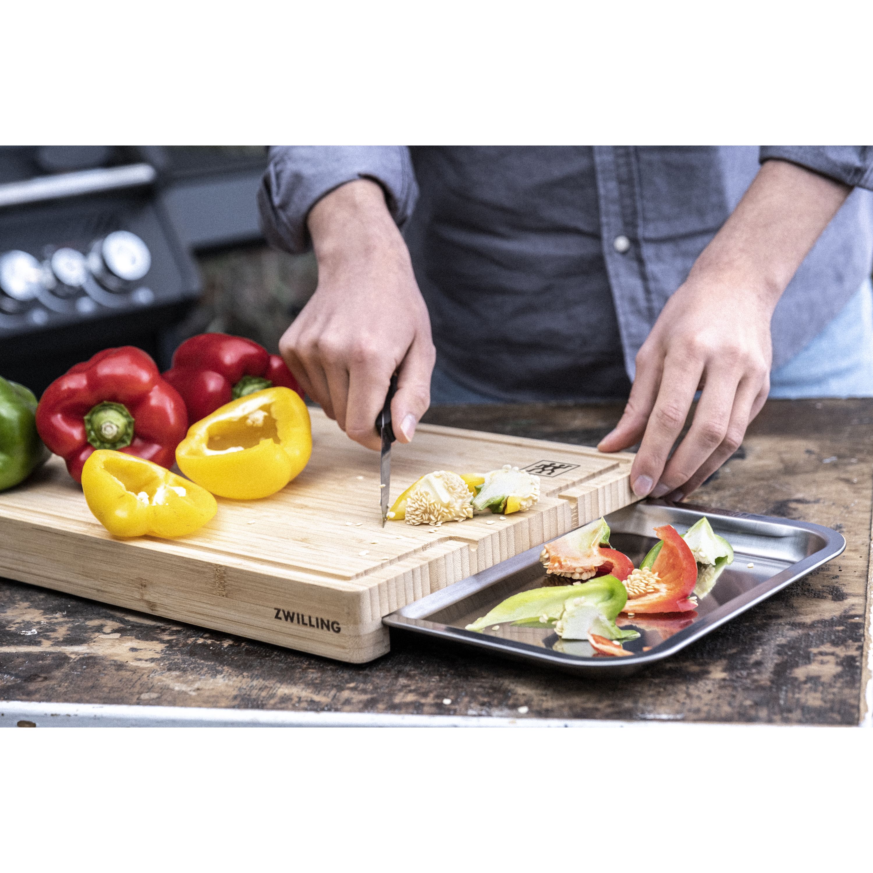 ZWILLING J.A. Henckels 9.75x15.25x0.5 Synthetic Cutting Board