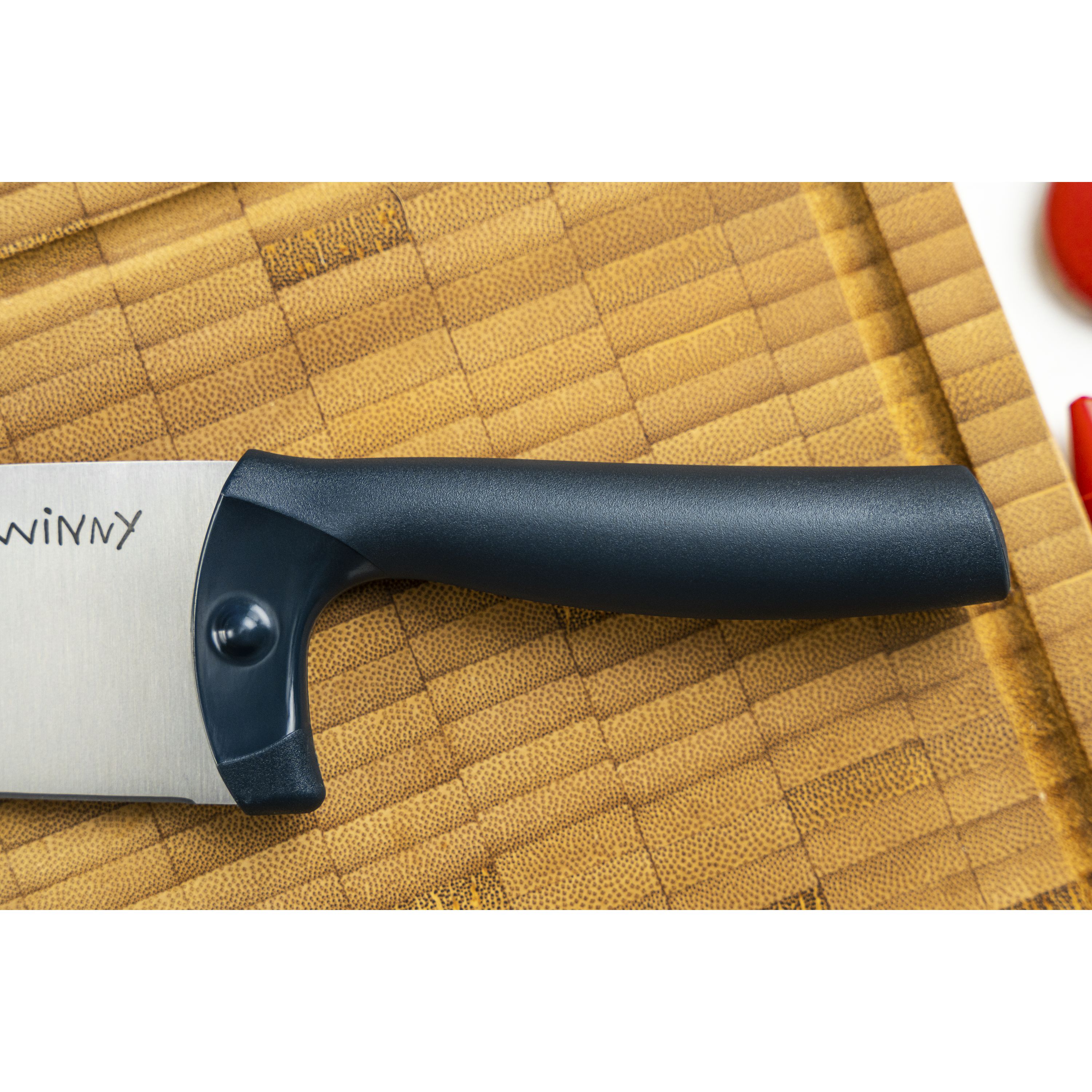 Zwilling Twinny Red Kid's Chef Knife with Sheath - Fante's Kitchen