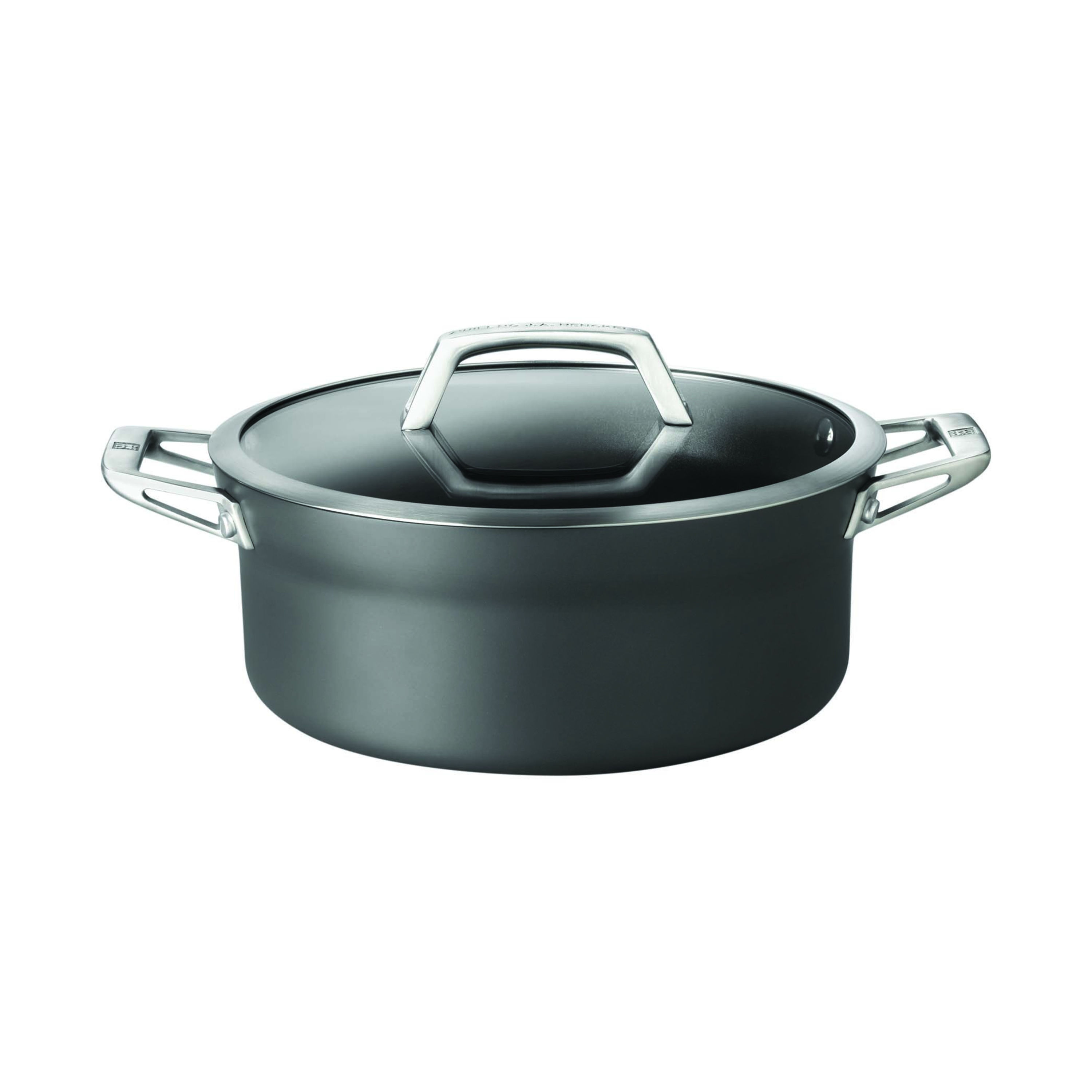 1pc, 8 Dutch Oven With Lid, Traditional Style Heat Resistant Cast Iron  Pan, Ergonomic Slow Cook Handle, For Baking Pasta, Diameter 22CM