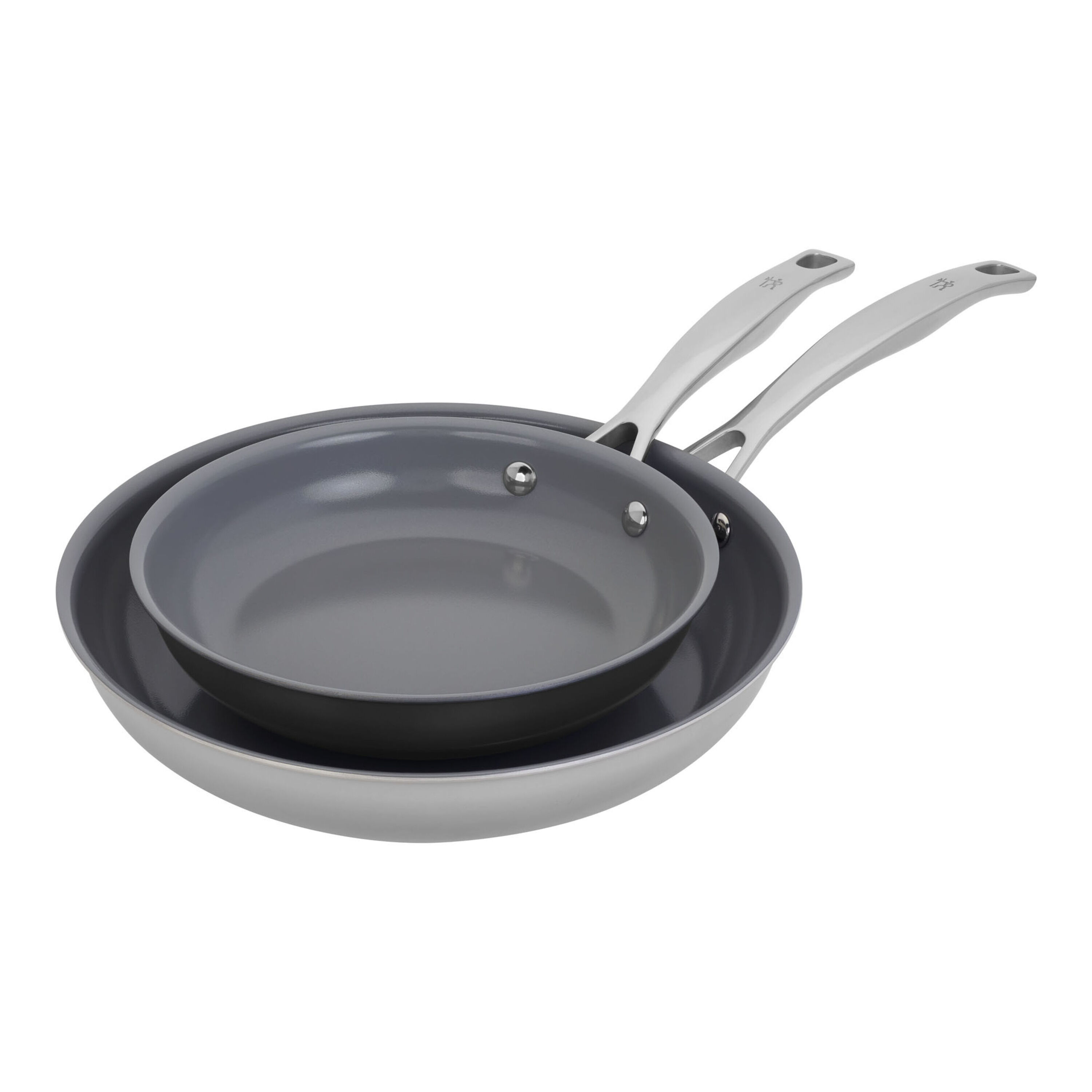 Le Creuset 2-Piece Nonstick Fry Pan Set - Stainless Steel – Chef's