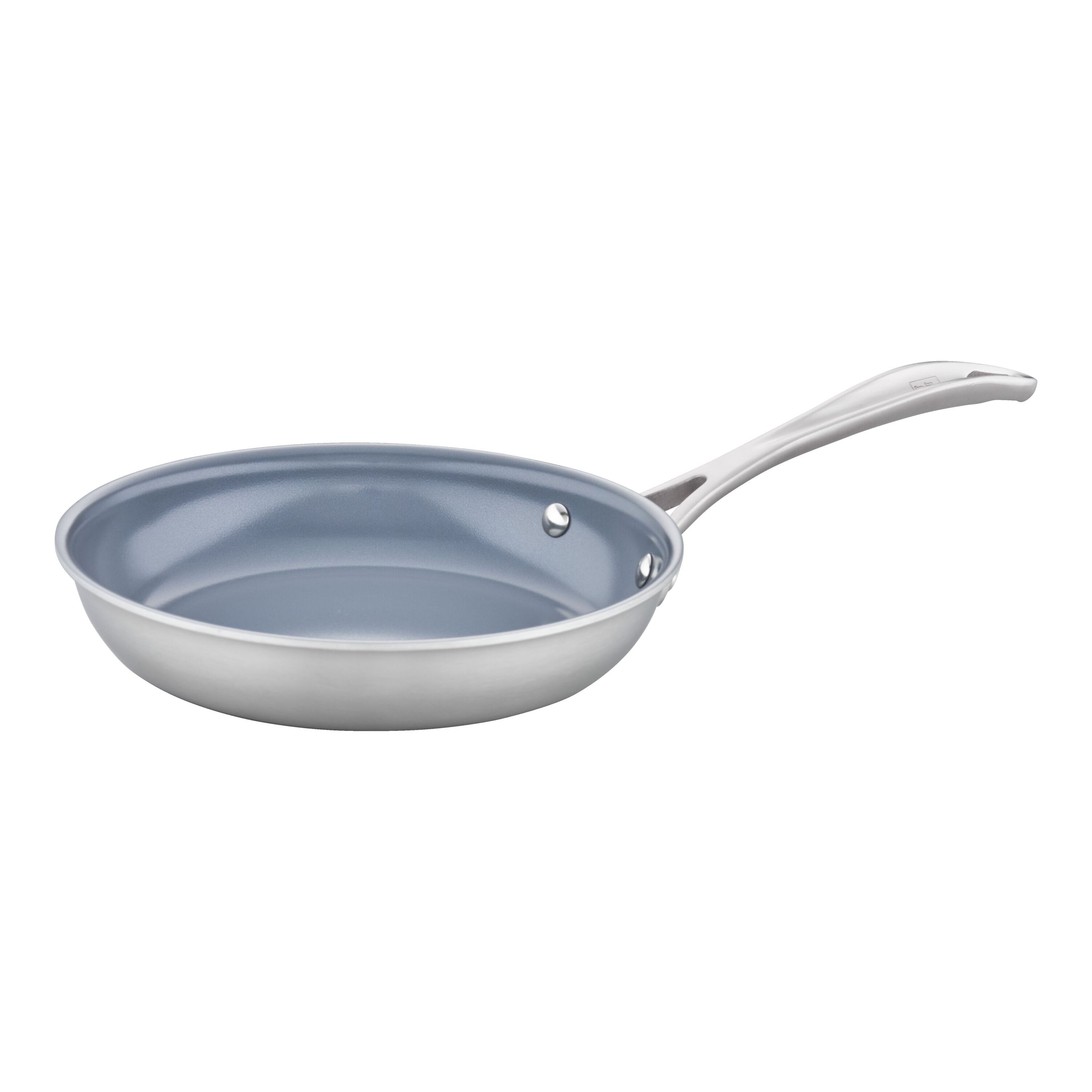 Zwilling Spirit Ceramic Nonstick 14-Inch, 18/10 Stainless Steel, Non-Stick, Frying Pan