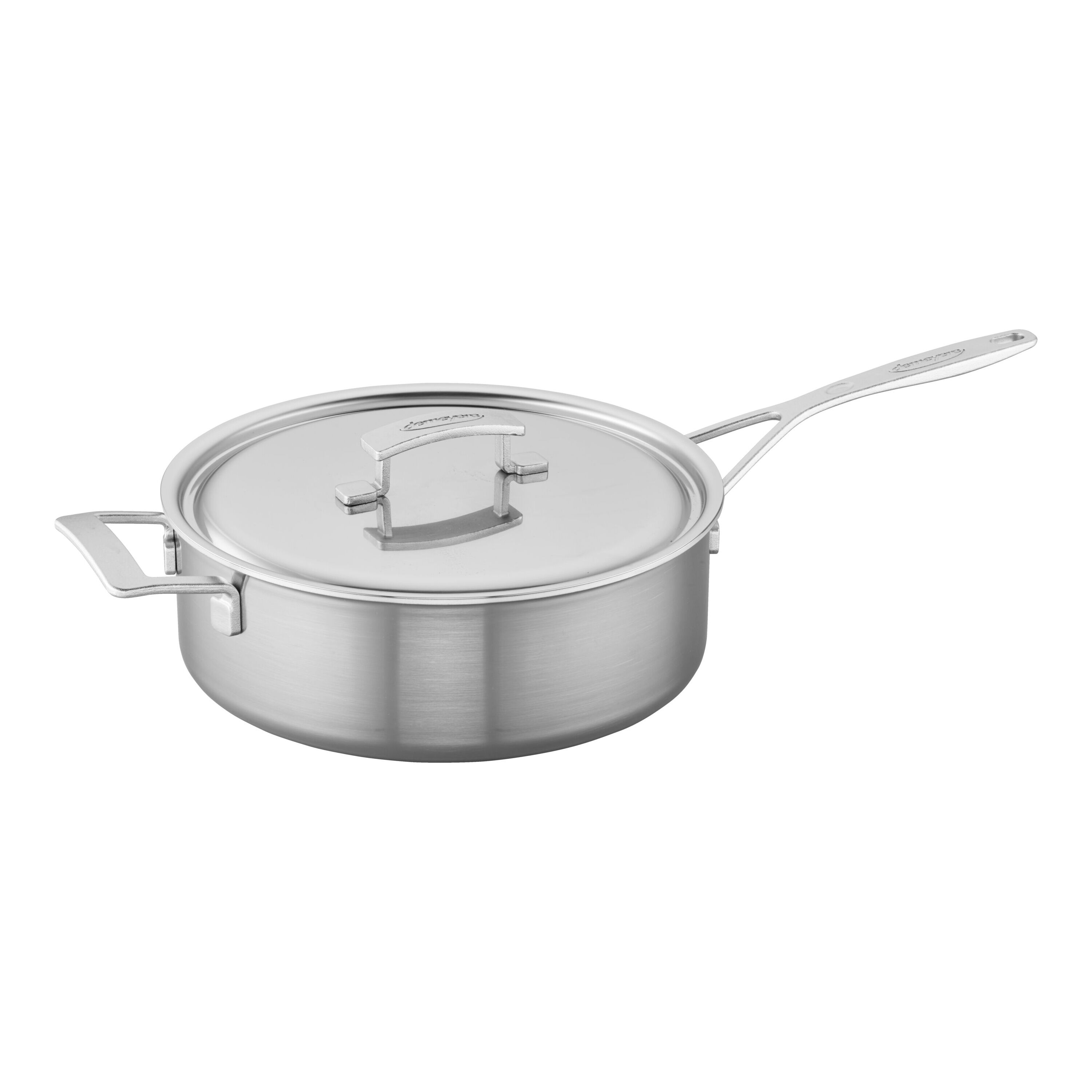 Demeyere 5-Plus 6.5-Quart Stainless Steel Saute Pan