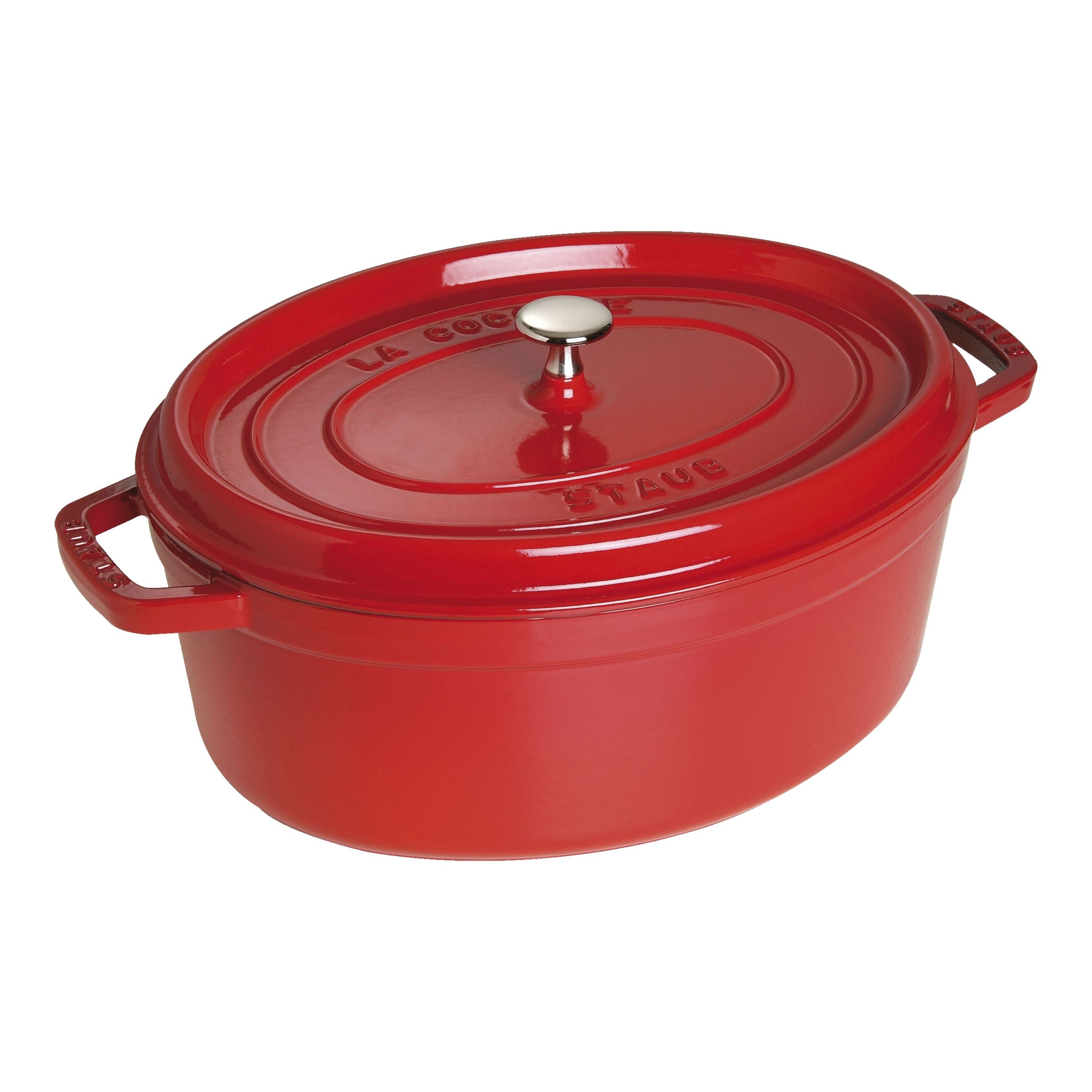 Le Creuset La Fonte enamel grill pan 30 cm, cherry red