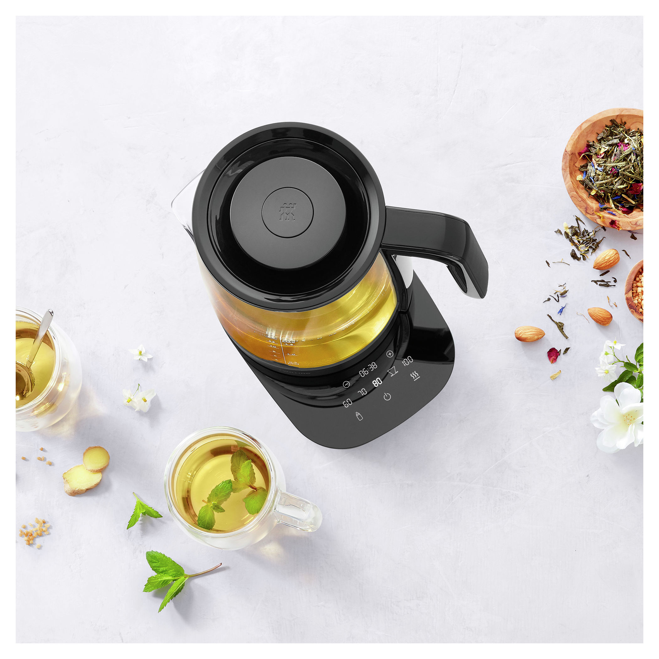 Factory Hot Sales Tea Maker Machine Household Appliance Electric Glass 1.7L  Turkey Coffee and Tea Kettle Tray Set - China Tea Maker and Coffee & Tea  Tray Set price