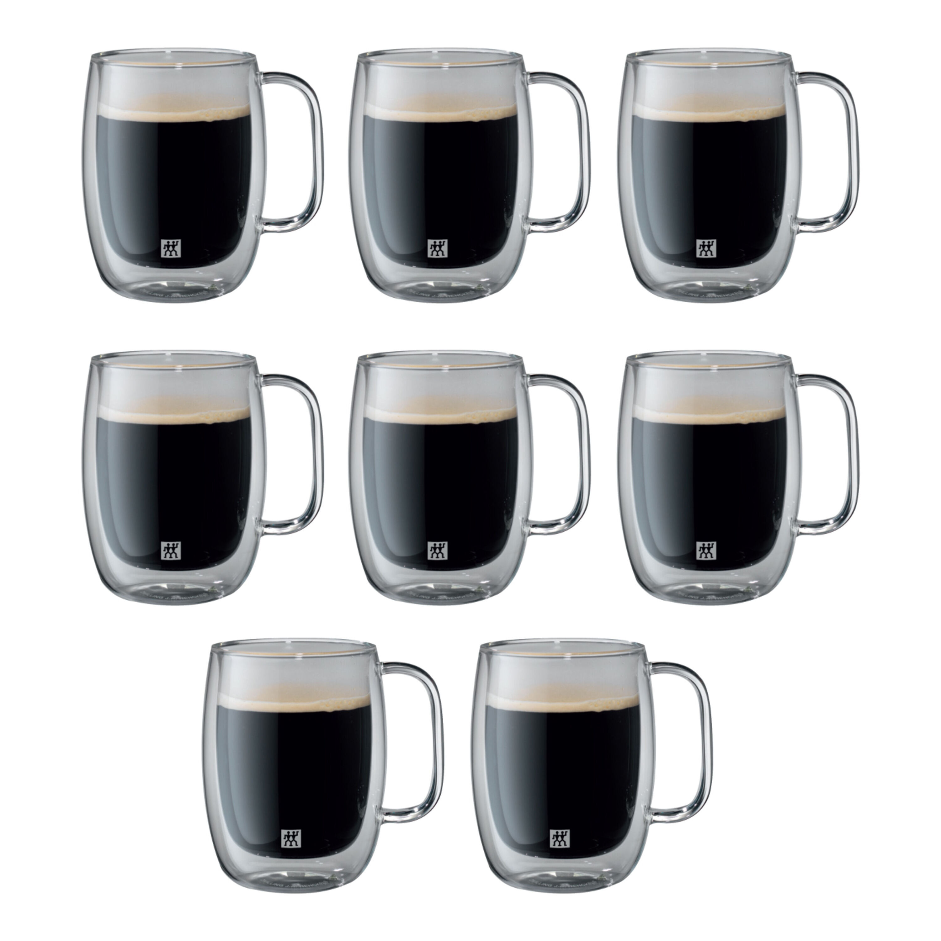 Sorrento - Double-Wall Glass Espresso Mug Set of 2 – Kitchen Store