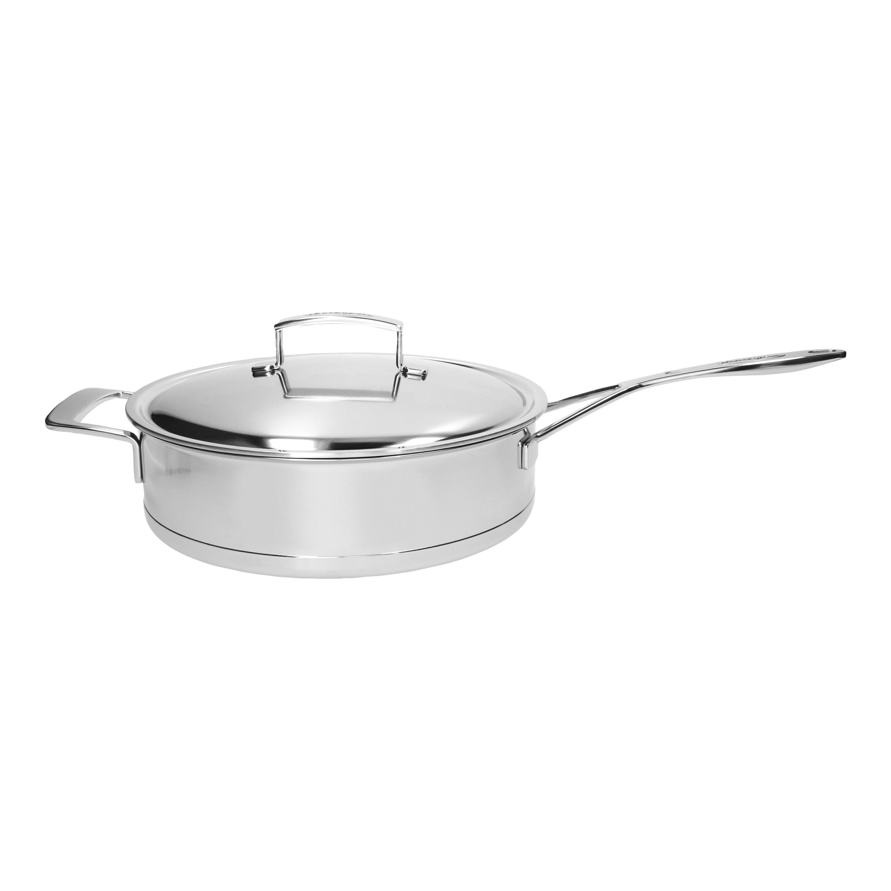 Demeyere Silver7 Covered Saute Pan - 60424A-60524, Silver