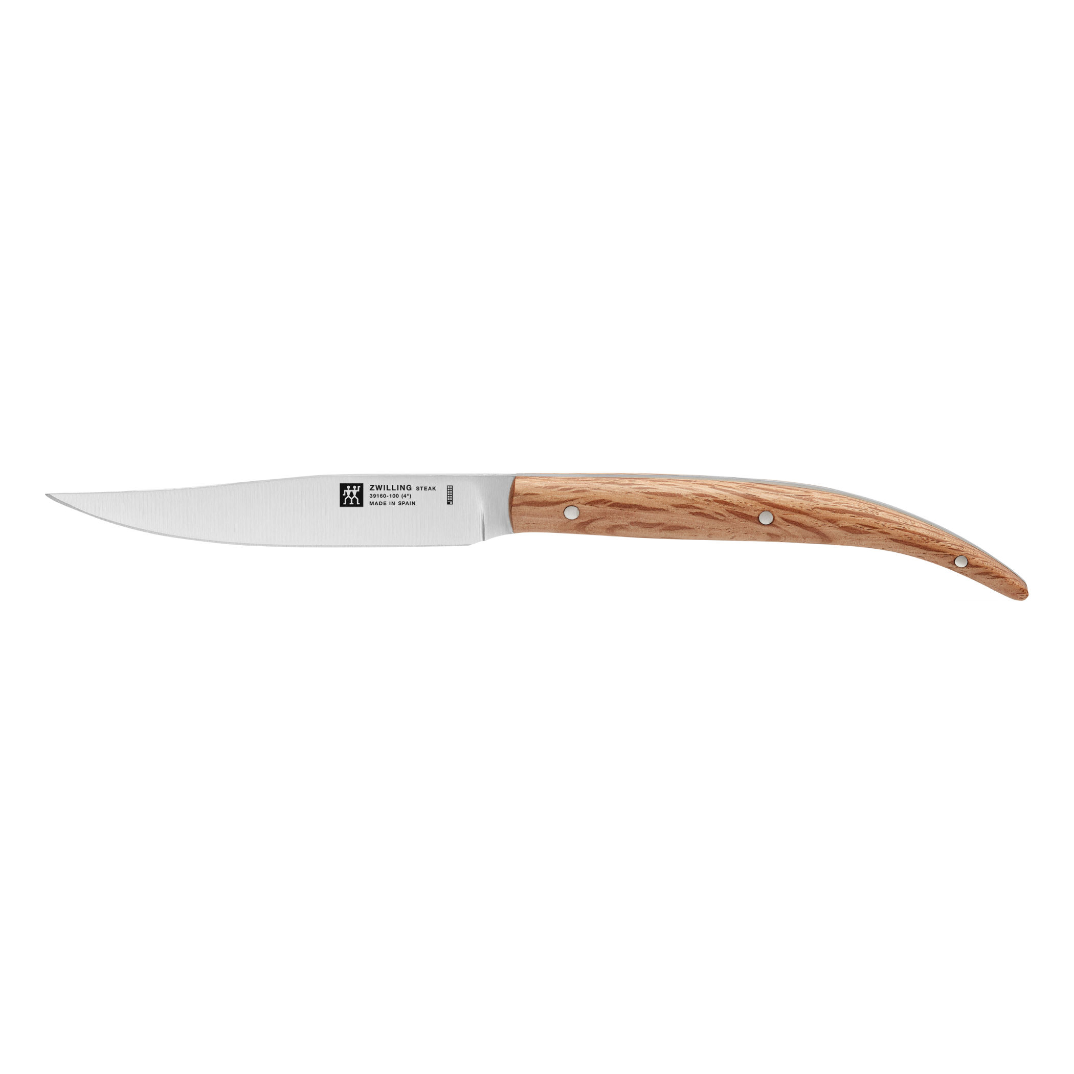 Zwilling Steak 39160, 4-piece steak knife set, holm oak