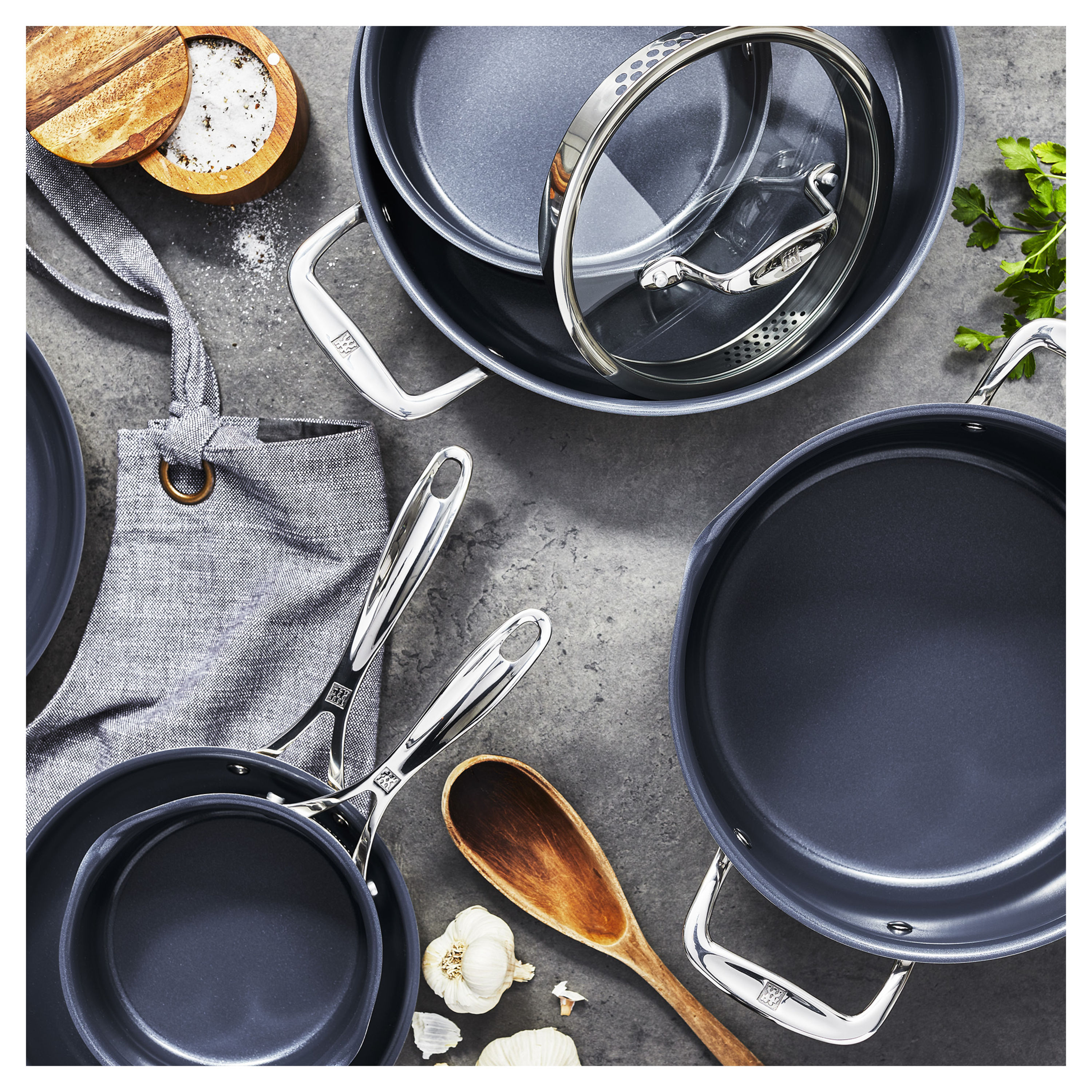 Buy ZWILLING Clad CFX Pots and pans set