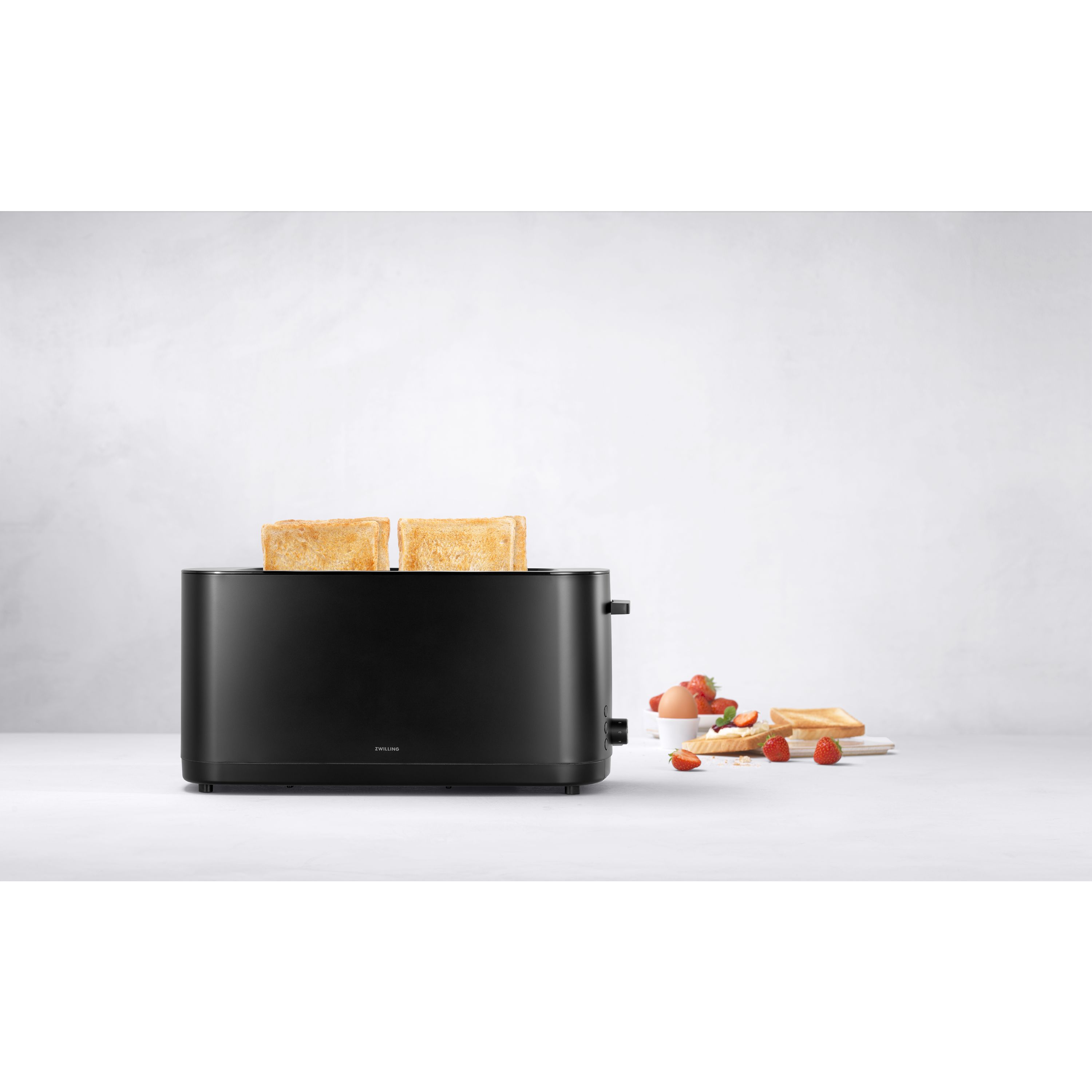 Zwilling Enfinigy Long 2-Slot Toaster - Black