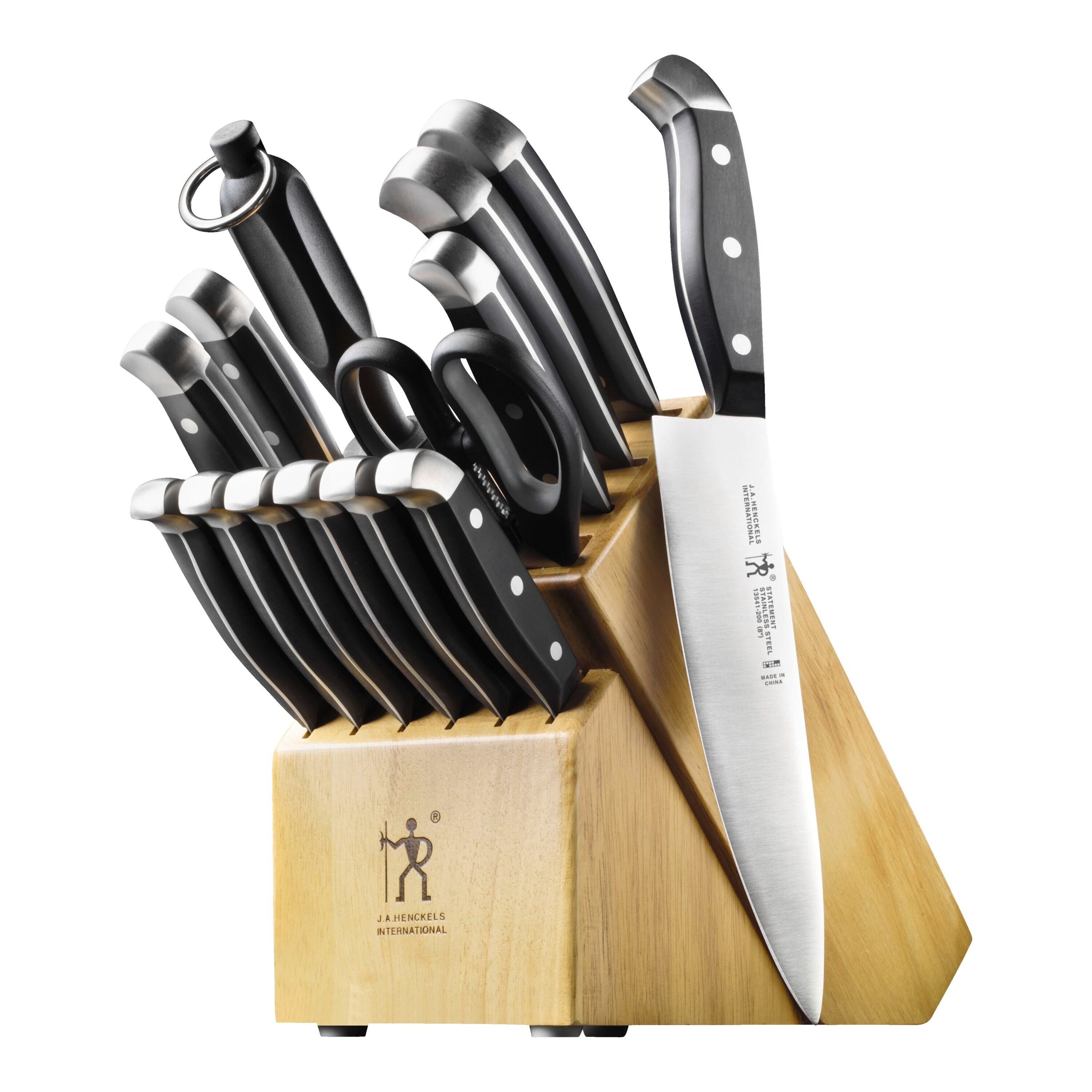 Henckels International Statement 15pc Knife Block Set Official