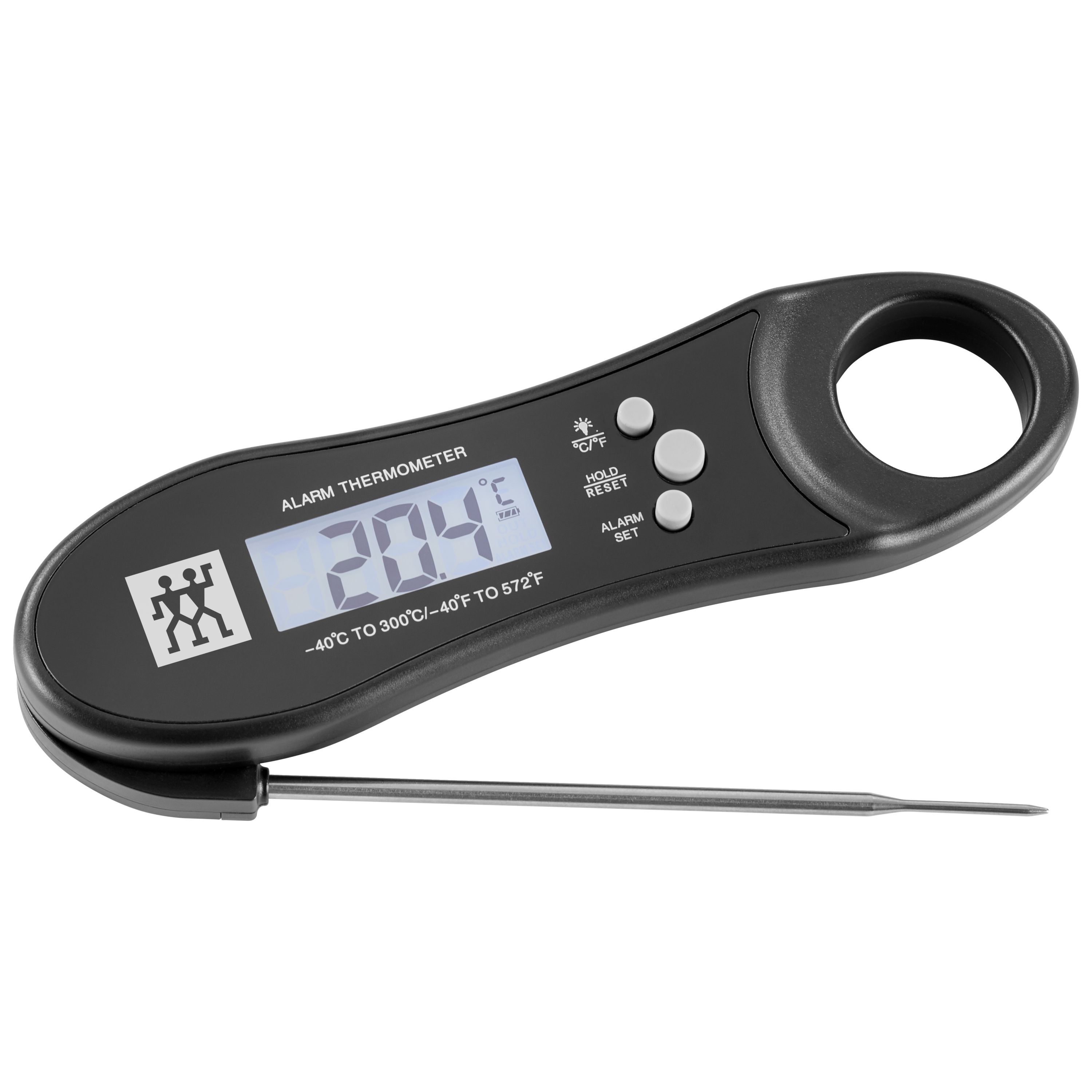 Kitchen Digital Food Thermometer Long Probe Electronic Cooking Thermometer  For Cake Soup Fry BBQ Meat With Battery -50 To 300'C