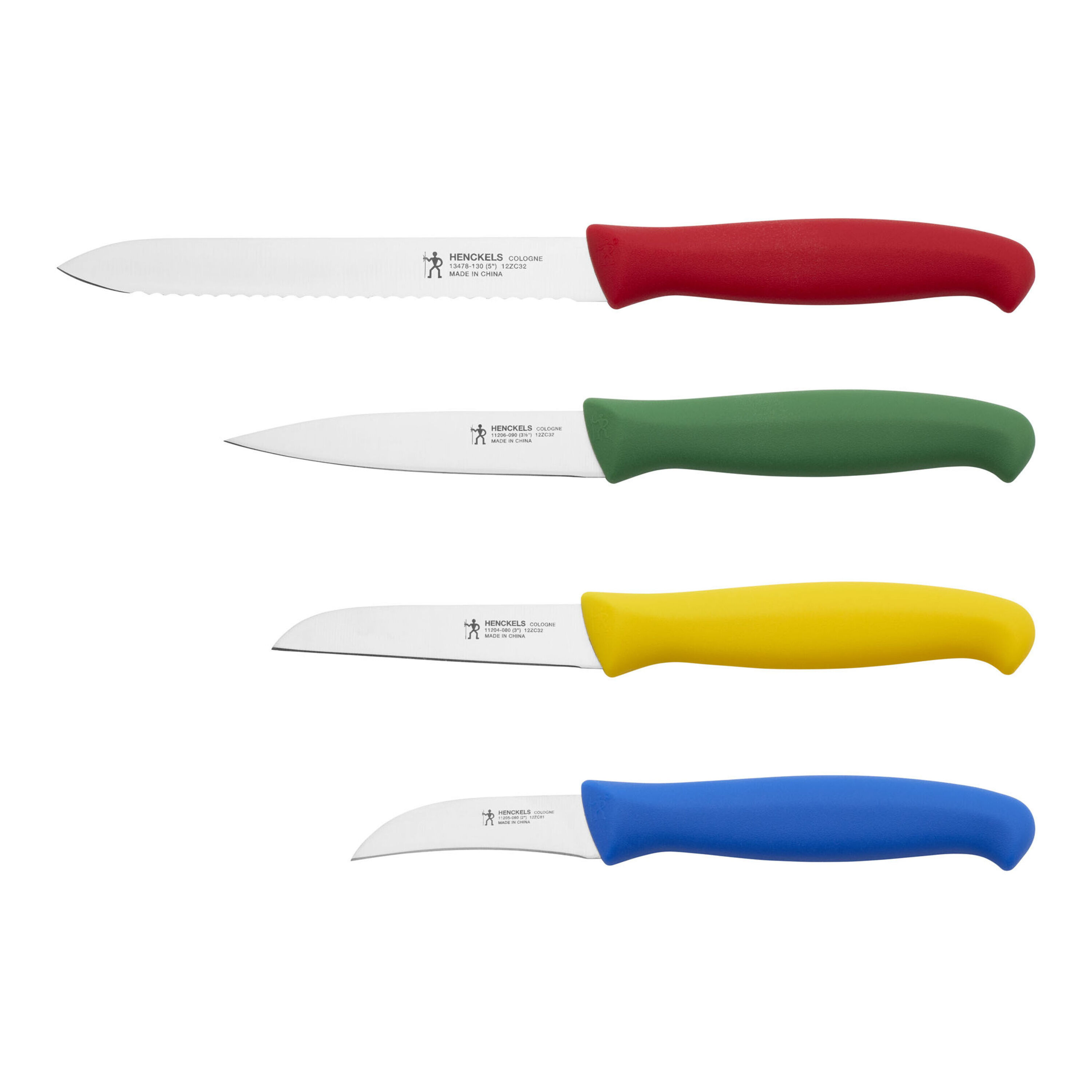 Henckels 4-pc Paring Knife Set - Multi-Colored