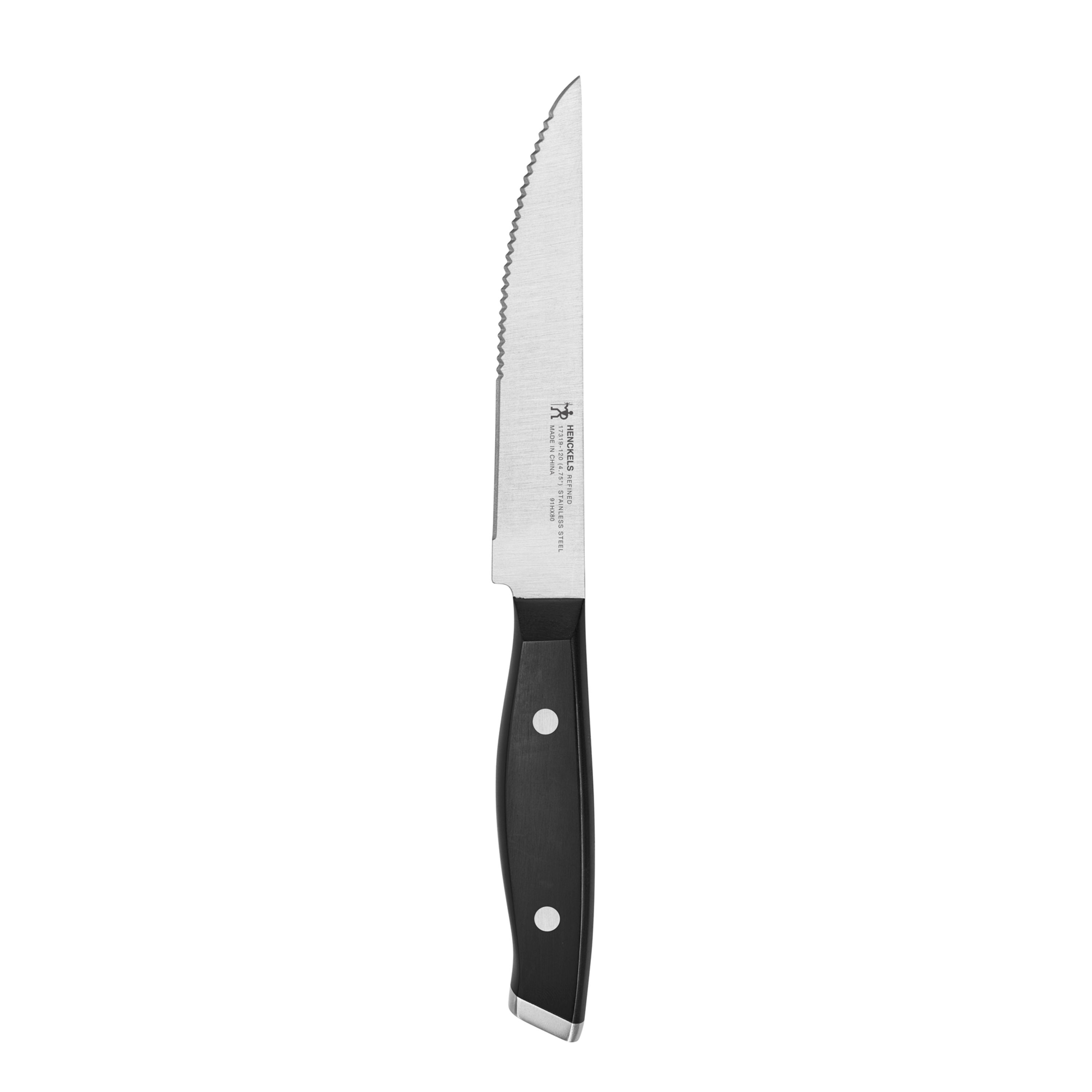 Clipper Steak Knives 5 Commercial Serrated Restaurant Stainless