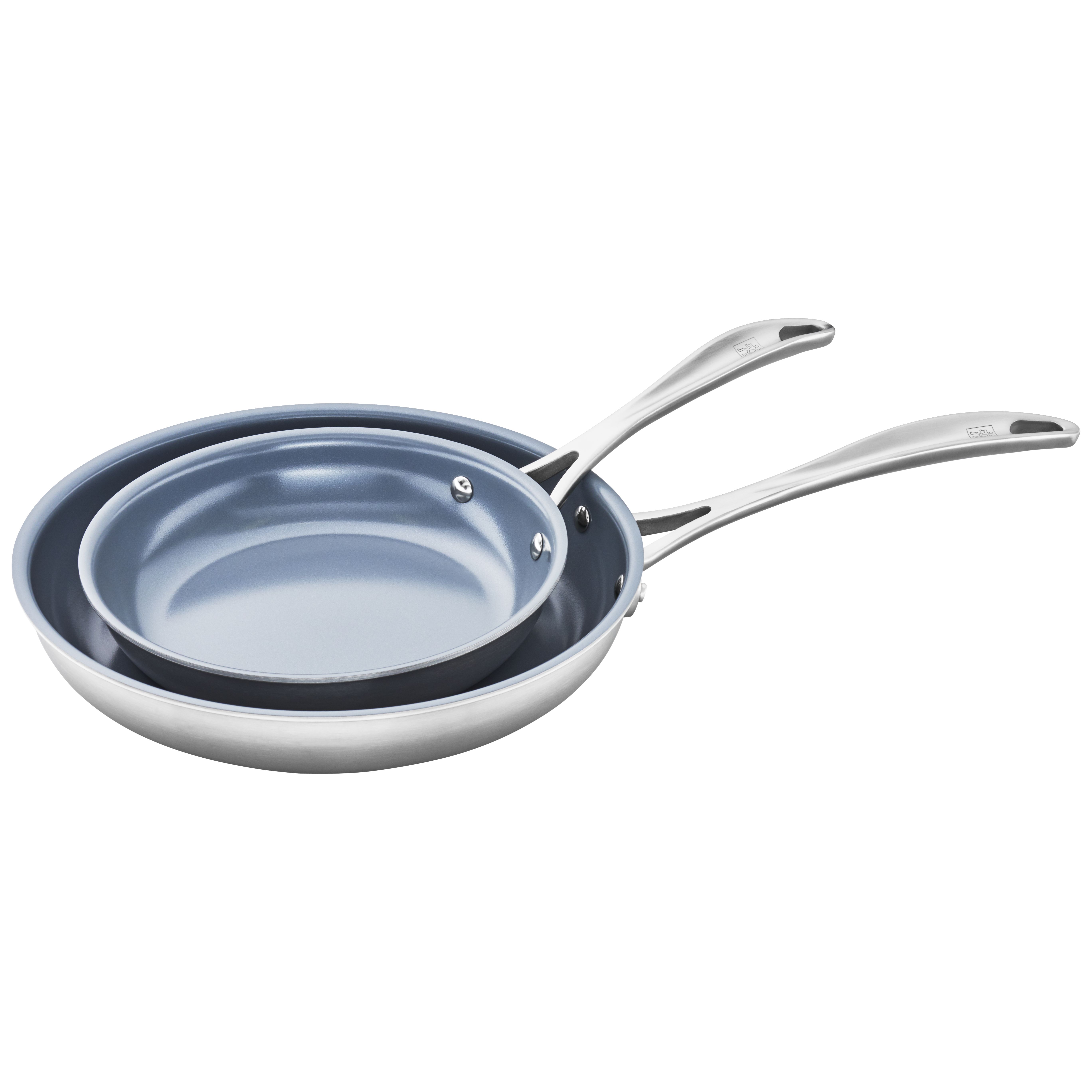 ZWILLING Spirit Stainless Sigma Clad, 10-inch, 18/10 Stainless Steel,  Ceramic, Frying pan
