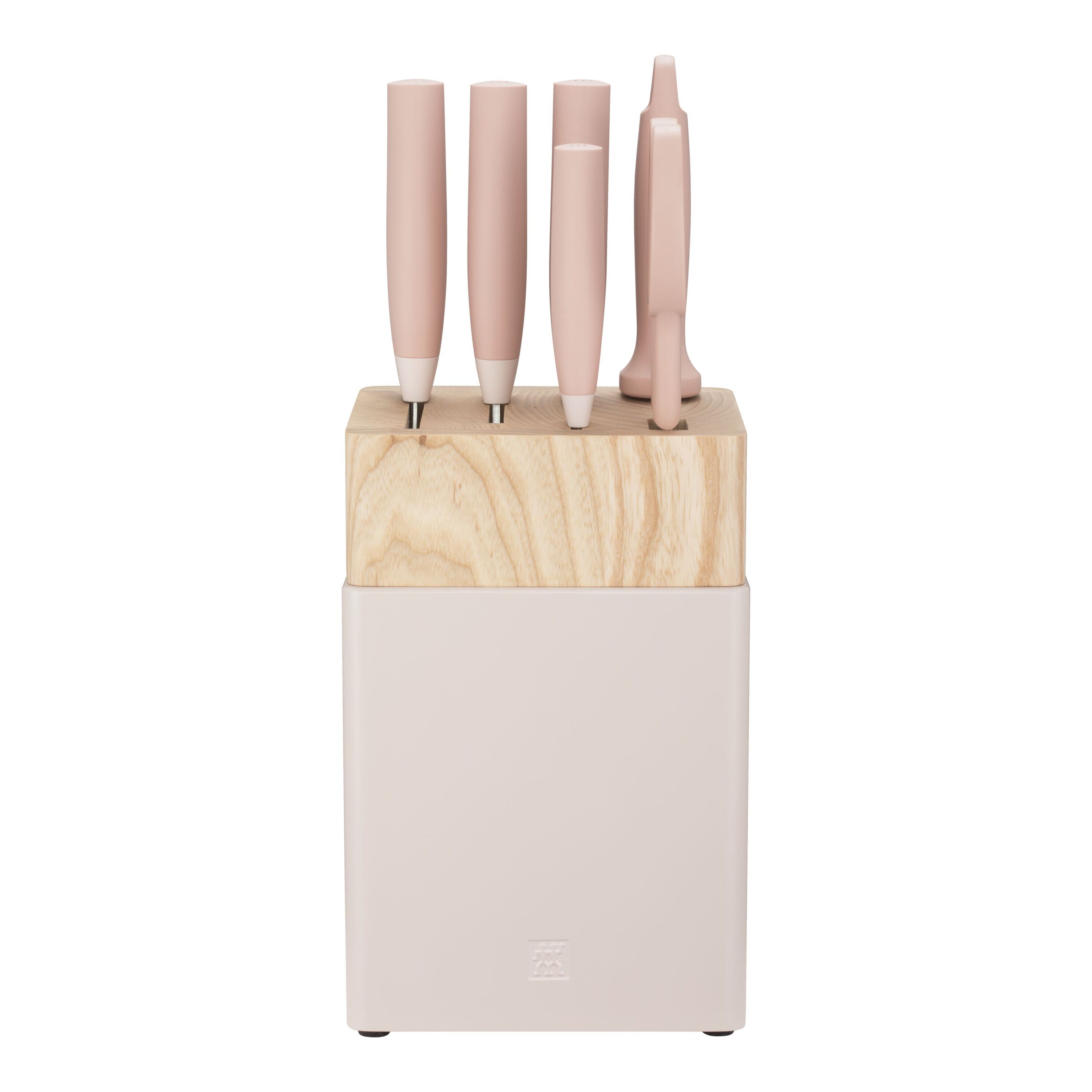 ZWILLING Four Star 5-pc Compact Self-Sharpening Knife Block Set - White,  5-pc - Kroger