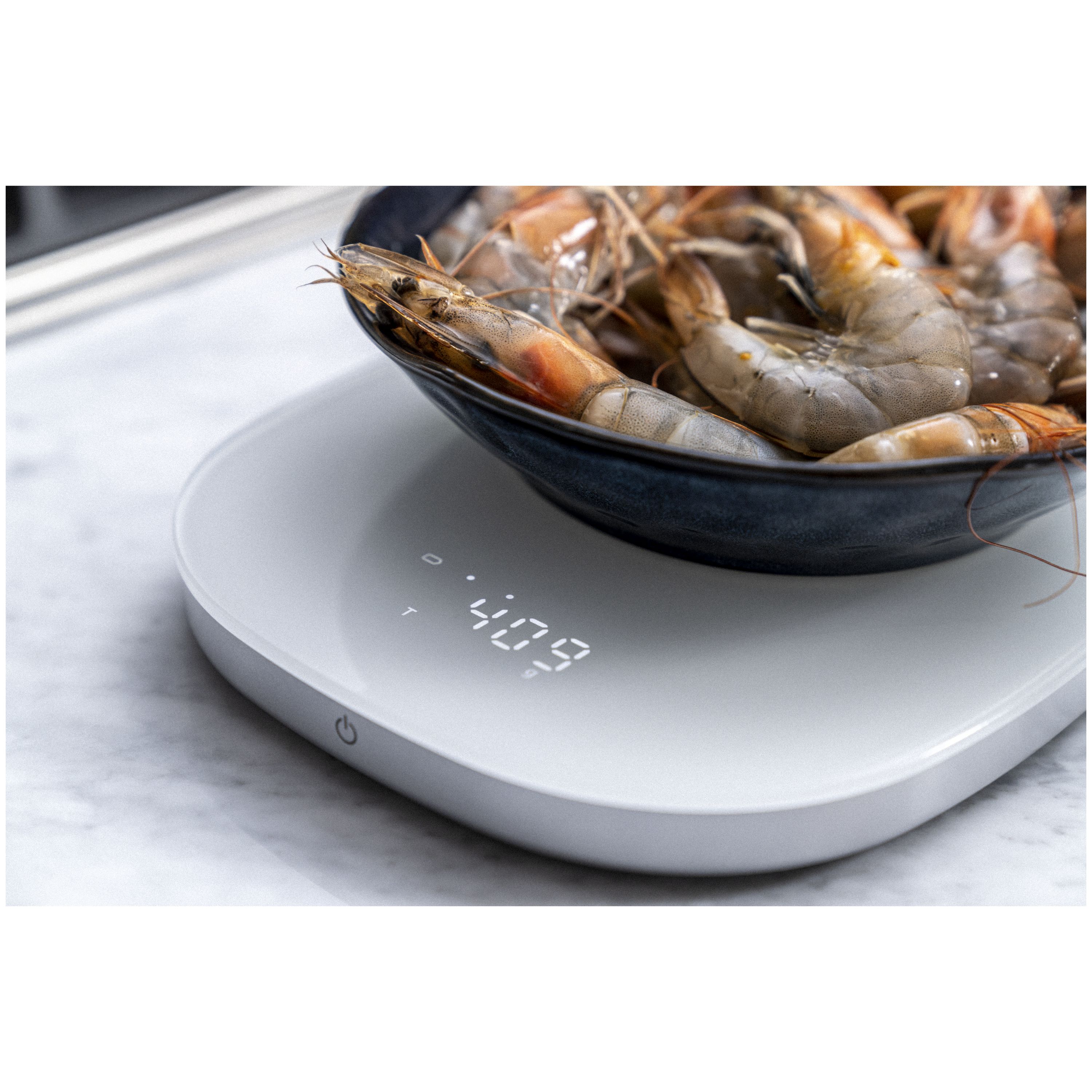 ZWILLING Enfinigy Wireless Charging Kitchen Scale - Silver