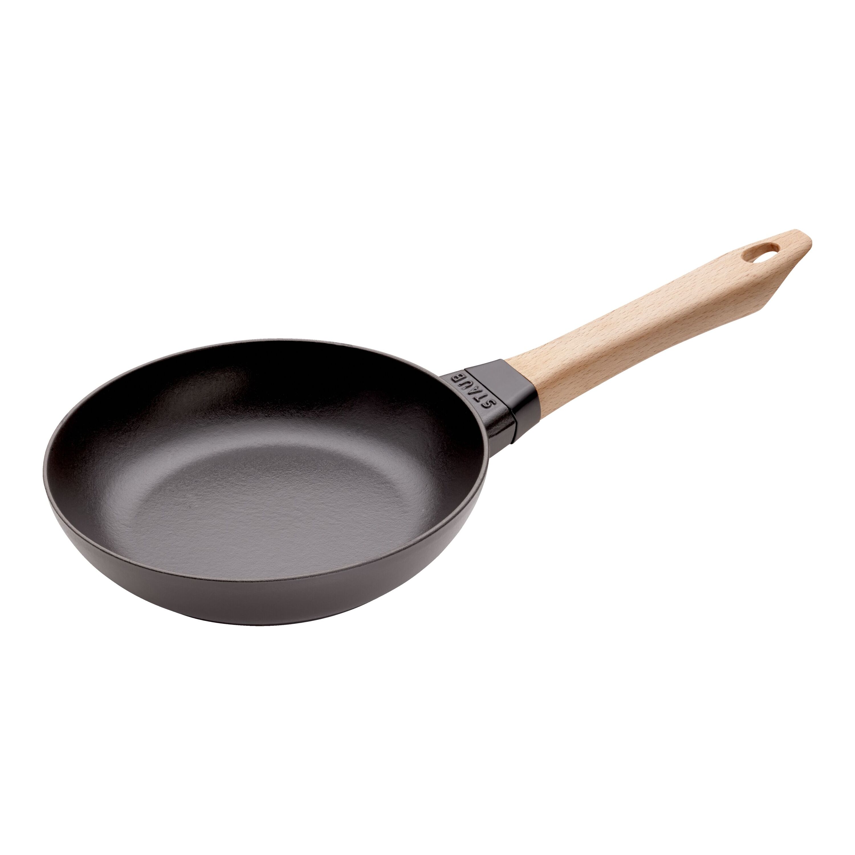 1pc Small-sized 10cm-wide Cast Iron Frying Pan, Detachable Handle