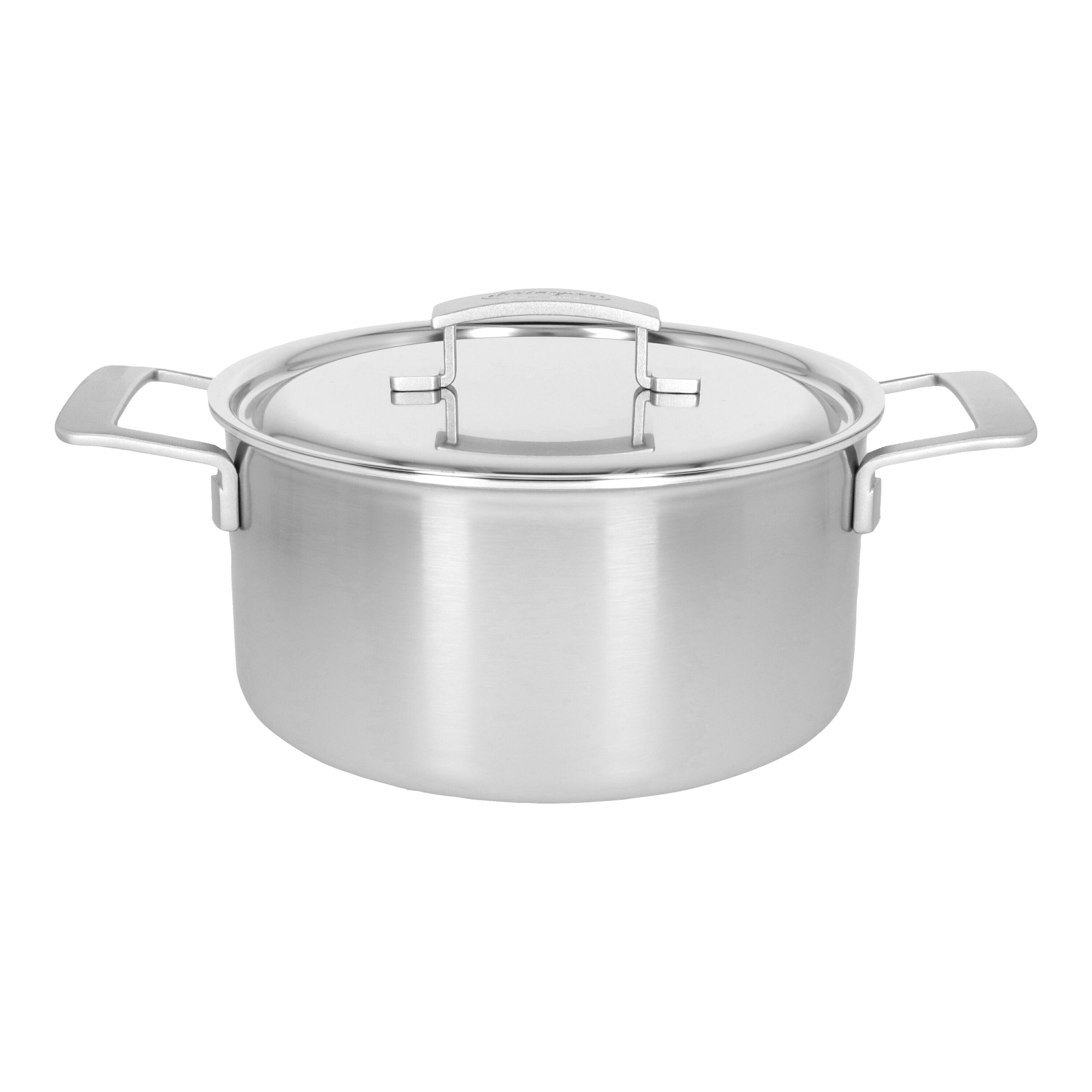 Demeyere Essential 5-ply 8-qt Stainless Steel Stock Pot with Lid, 8-qt -  Kroger