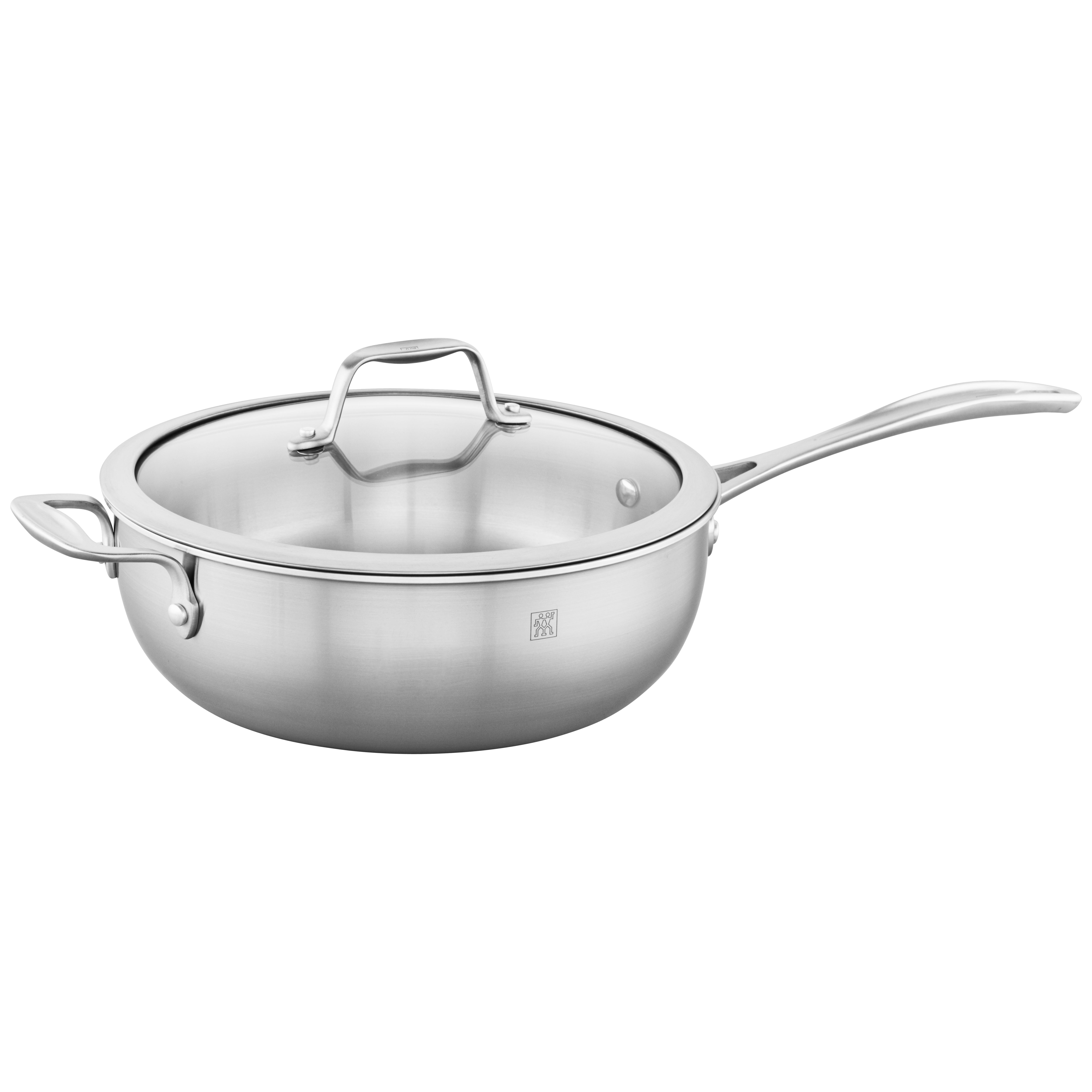 Simply Calphalon Cookware Saute Pan Double Handle 3 Quart Stainless Steel  1611