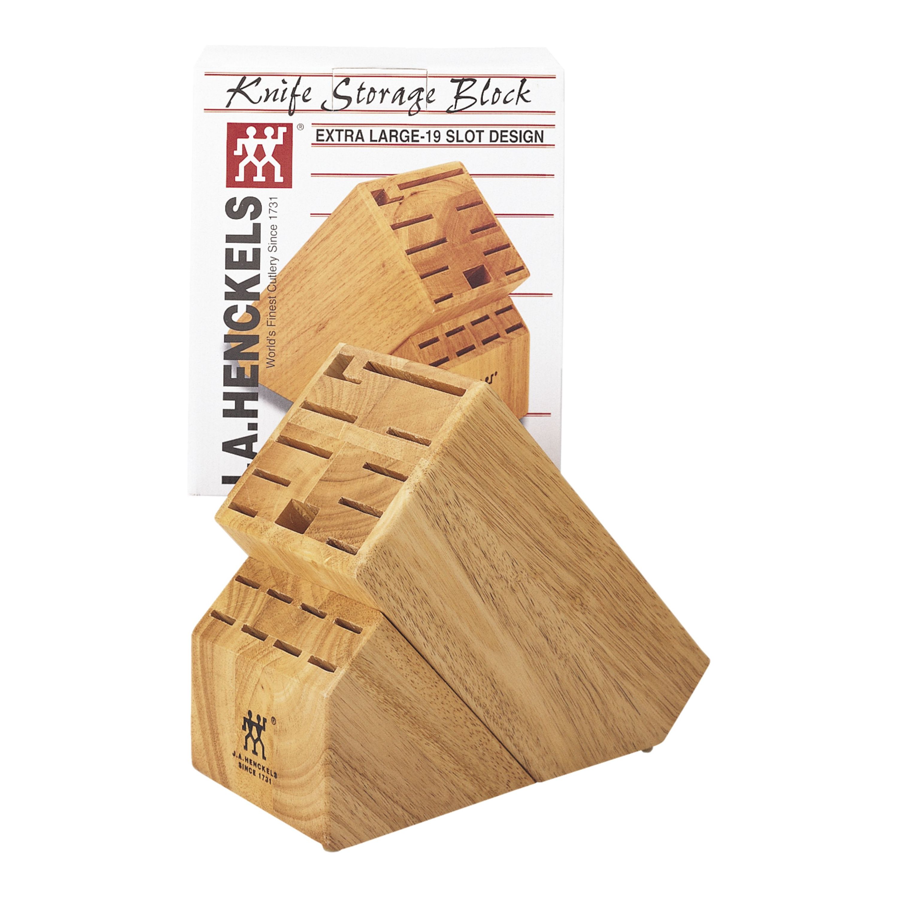 Wusthof Empty Knife Block for 12 Pieces - Brown Ash (WT2099601202