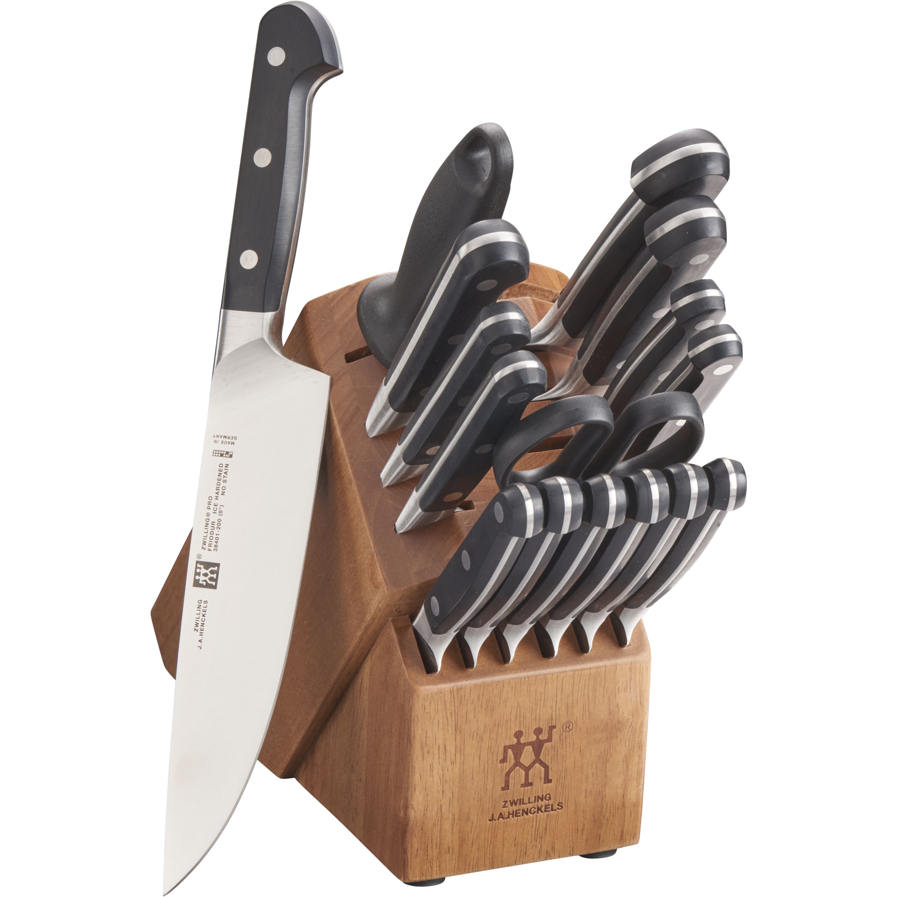 ZWILLING J.A. Henckels Pro 12-Piece Knife Block Set 38435-000 - The Home  Depot