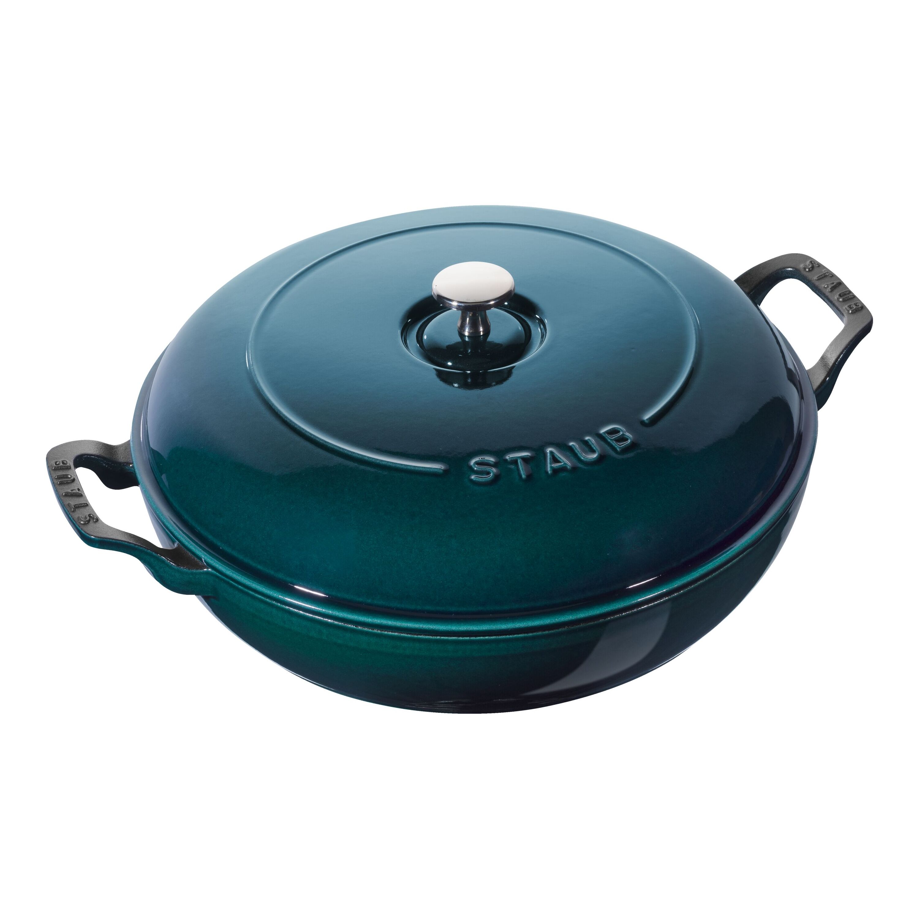 Staub Cast Iron 12 Inch Saute Pan La Mer Official Zwilling Shop