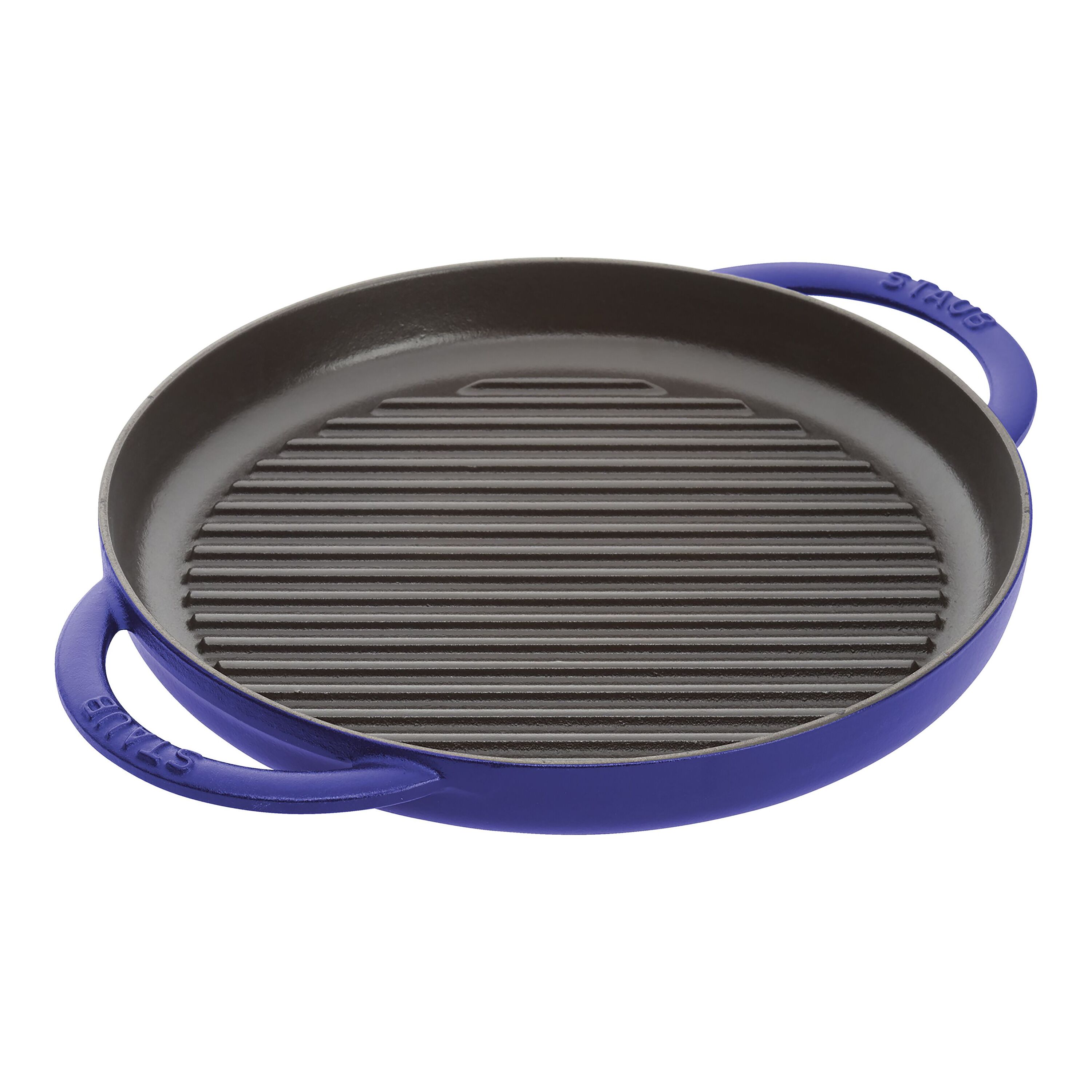 Best Buy: Staub Cast Iron 15-inch Double Handle Fry Pan / Paella Pan Dark  Blue 1314087