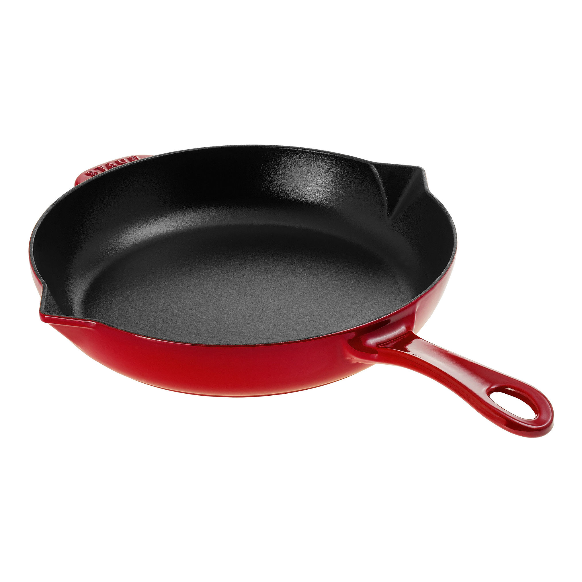 Staub - Frying pan - cast iron frying pan for induction with handle cm . 26