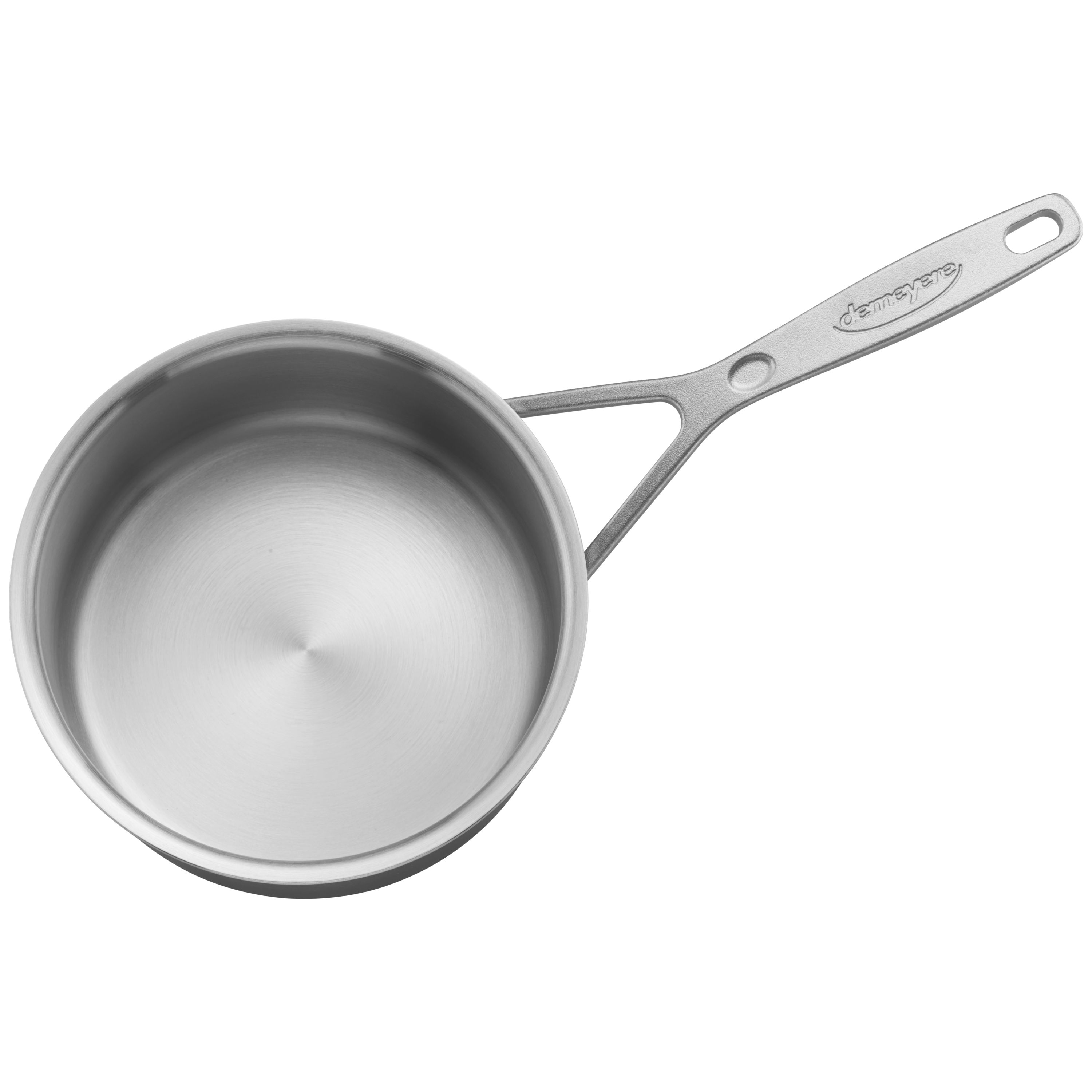 Demeyere Industry 5 2 qt Saucepan with Lid, 18/10 Stainless Steel