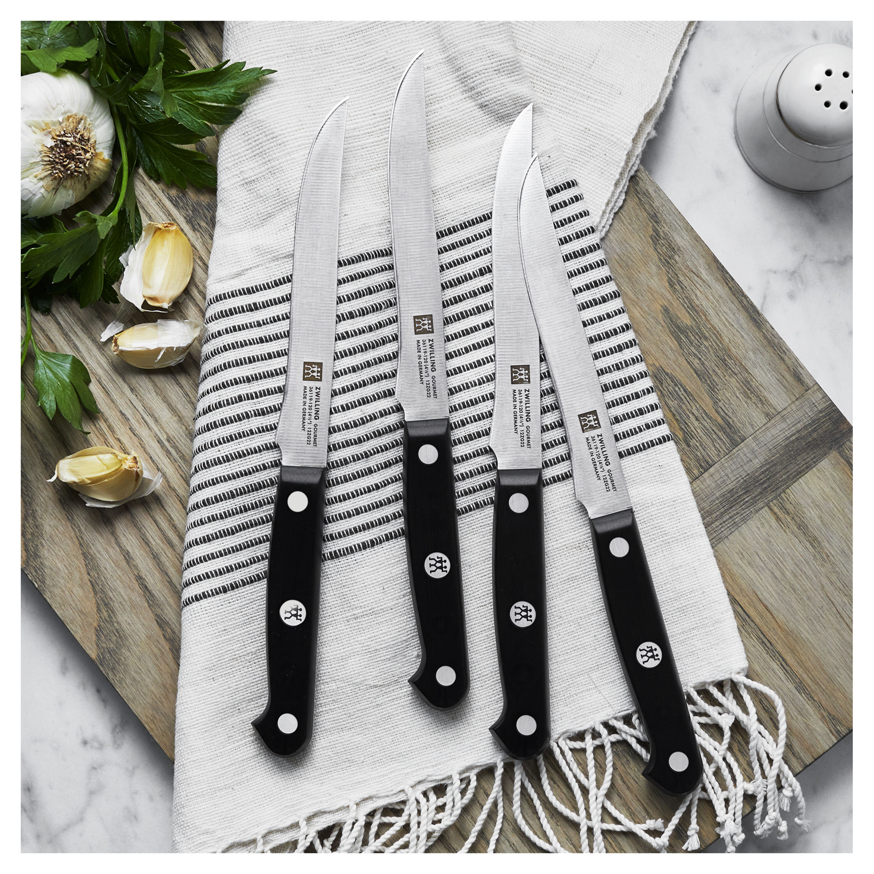 ZWILLING 4 piece kitchen set, made store in Germany