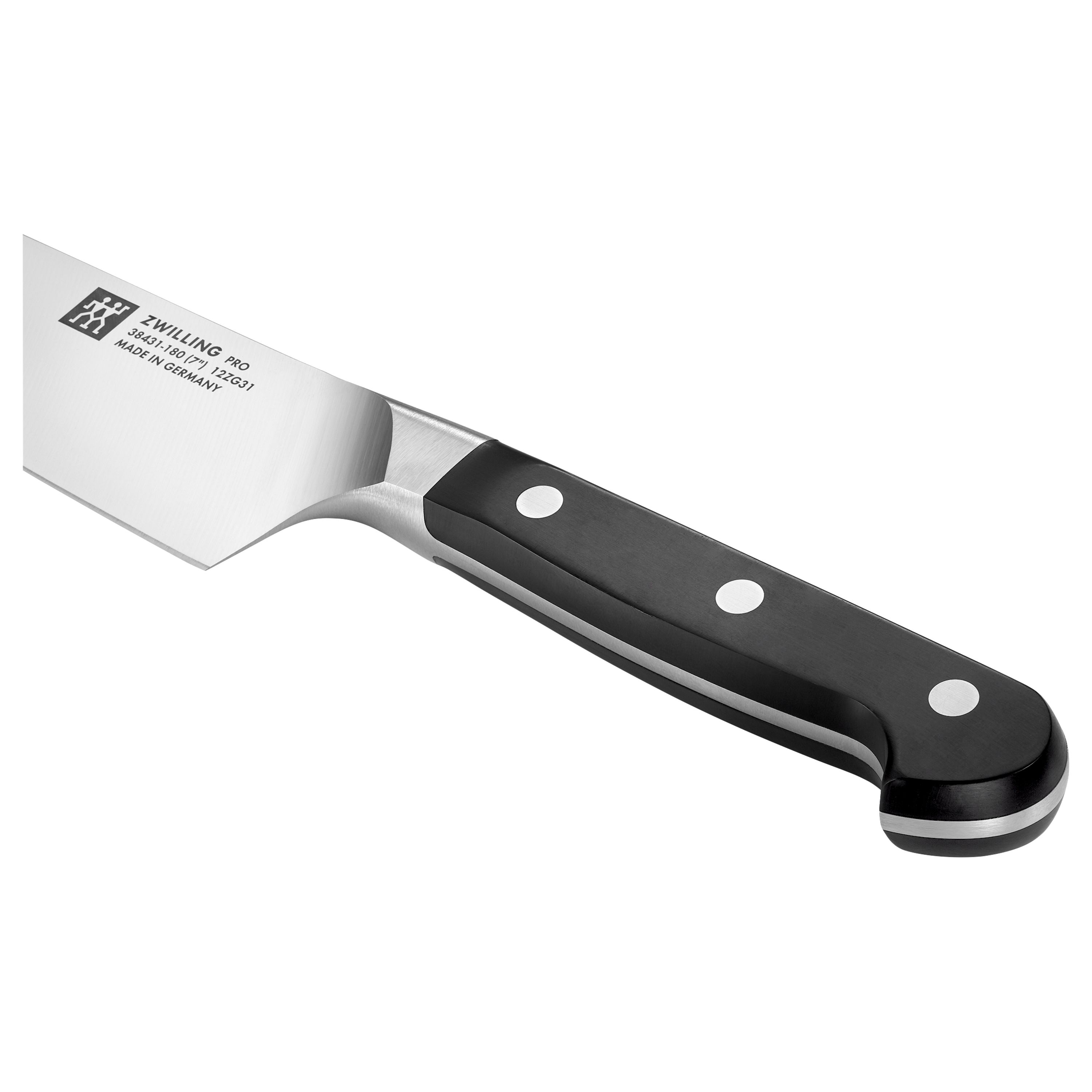 Mills & Company - Zwilling J.A. Henckels' Pro 7” Chef's Knife Made in  Germany Mfg. Sug. $172.00 Sale $59.99 Sturdy, sharp and precise, this 7  chef's knife from J.A Henckels Zwilling is