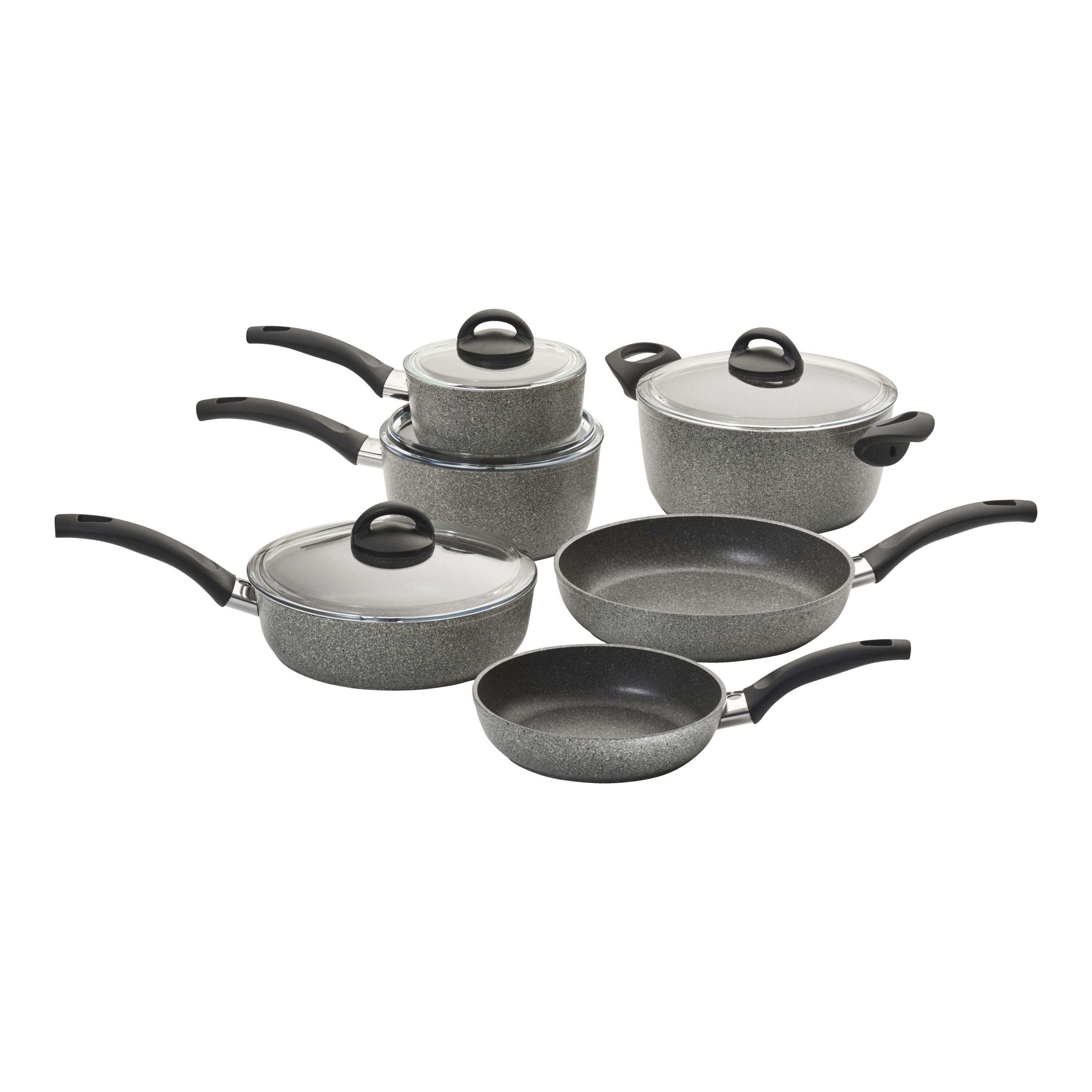 BALLARINI Arezzo by HENCKELS 10-pc Nonstick Cookware Set, Made In Italy,  10-pc - Foods Co.