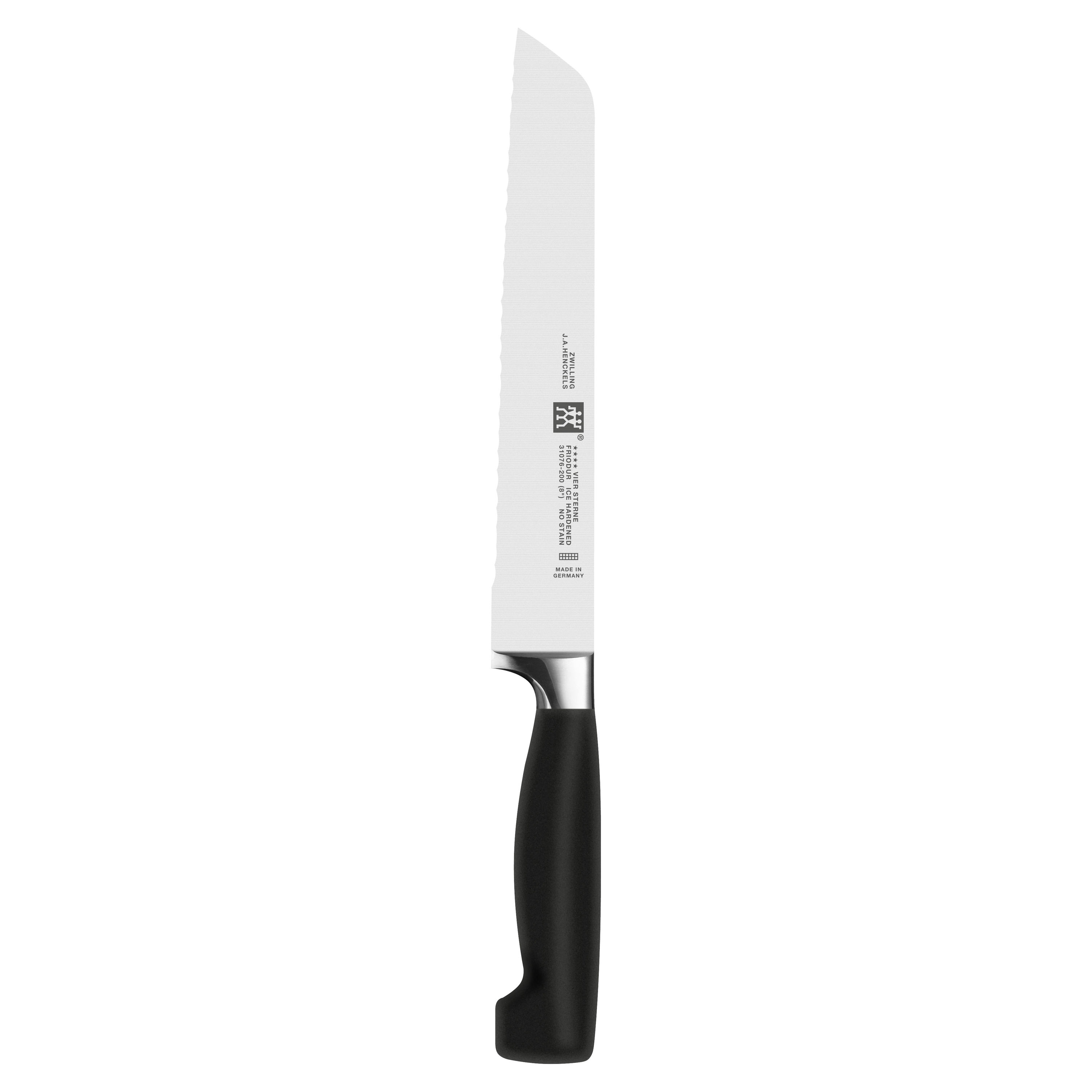Table Knife Set 4/6/8Pcs Black Matte Comfort Handle Paring Knives