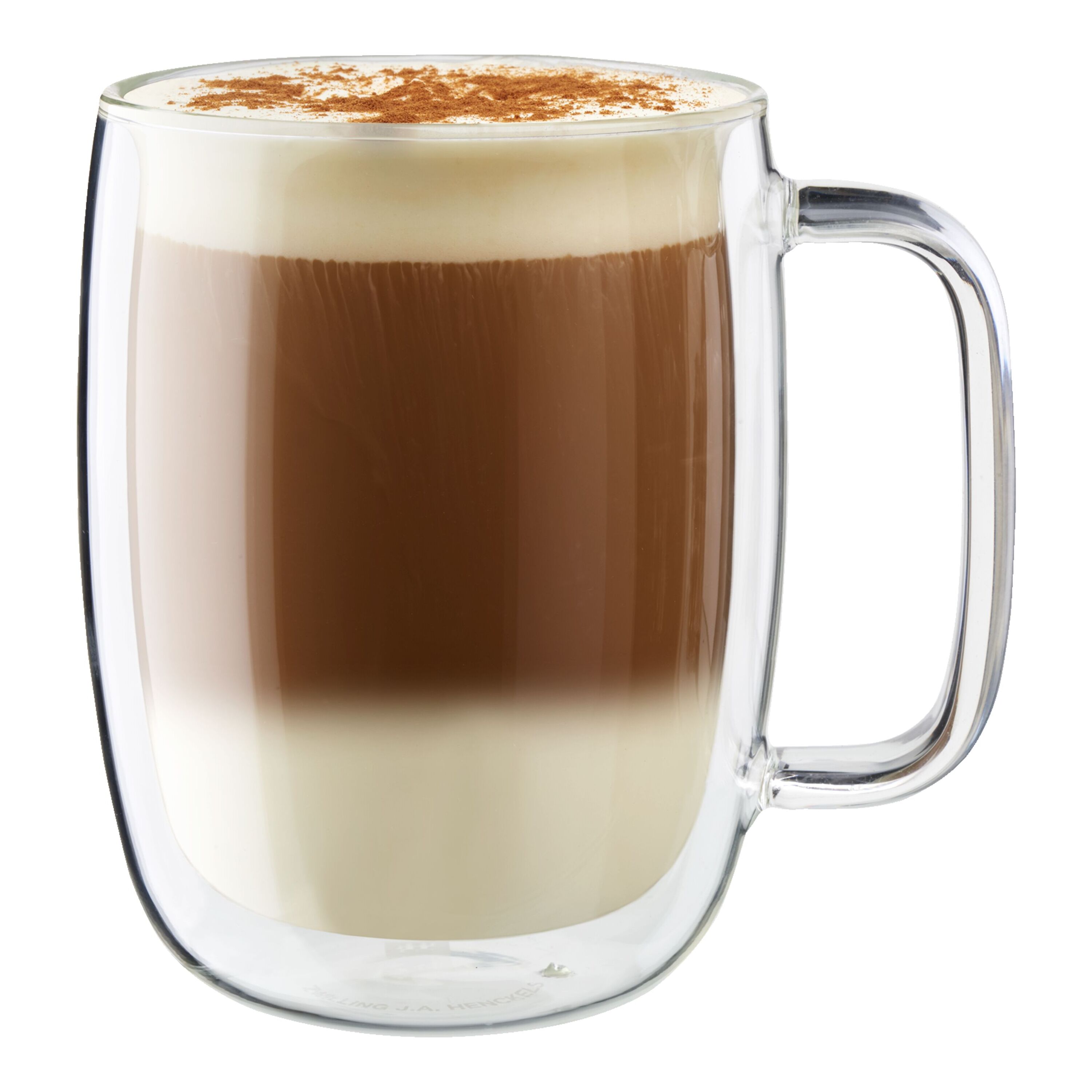 large latte glass mugs