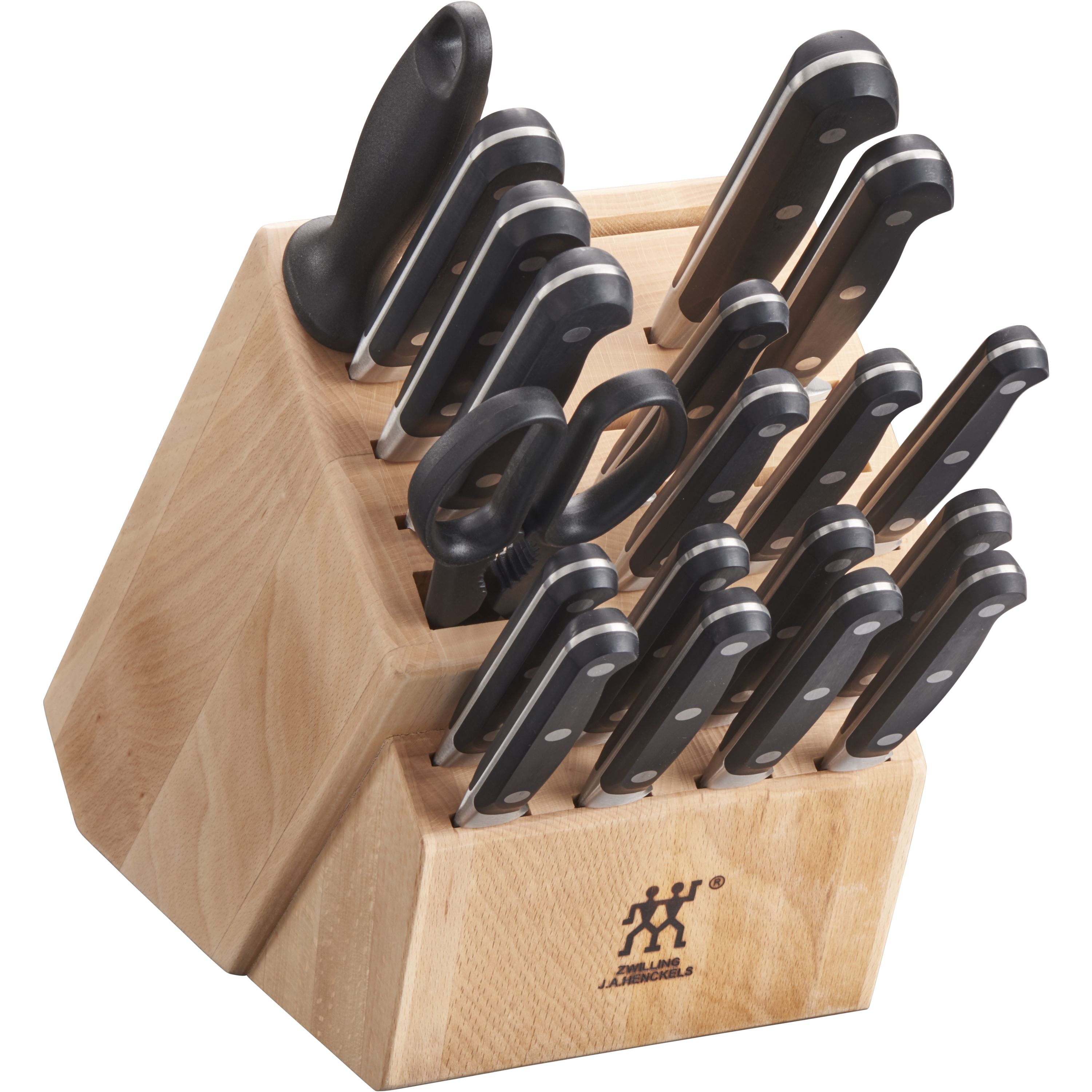 ZWILLING 22pc Knife Block Set w/ 8 Forged Steak Knives, Pro Series –  Premium Home Source