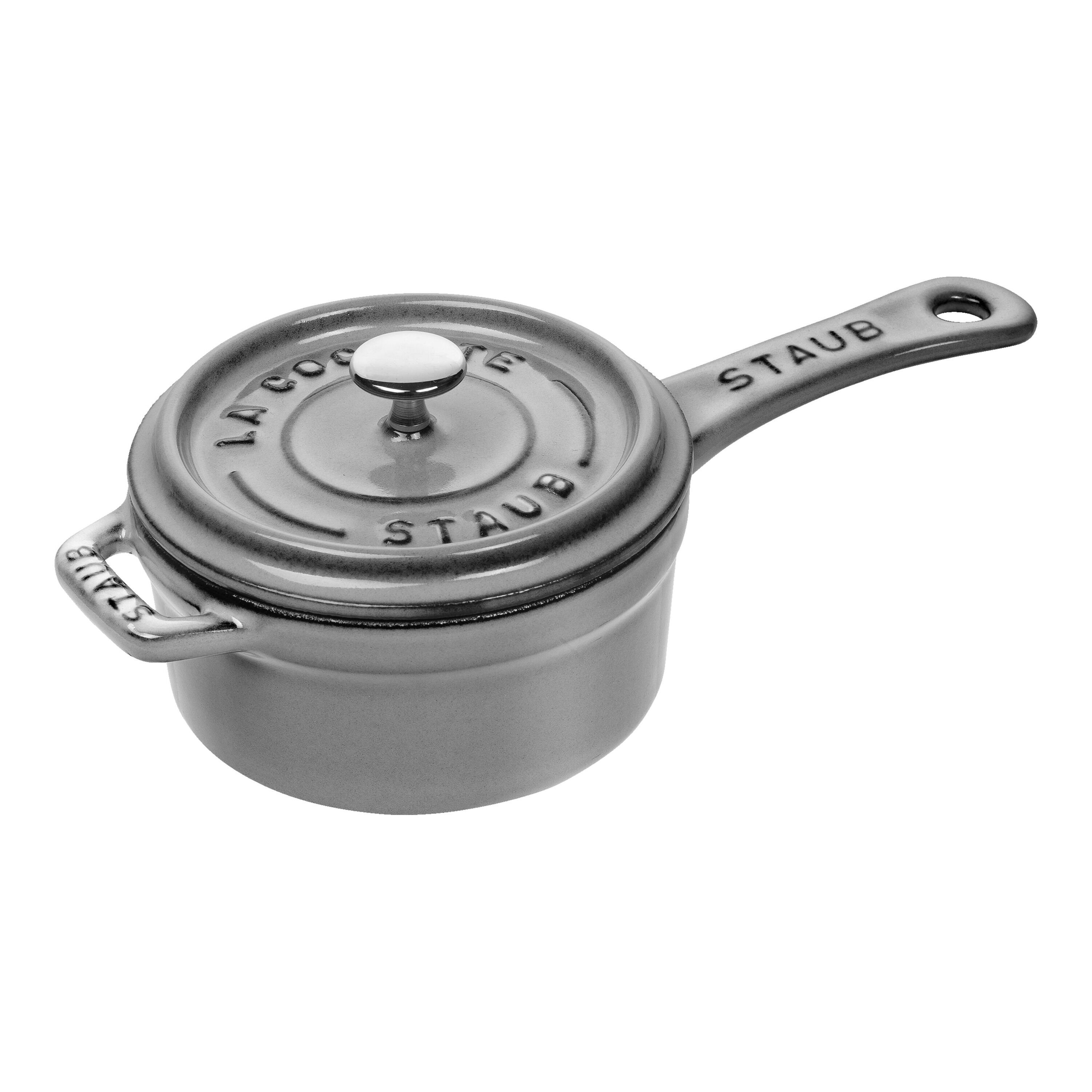 2-Cup Cast Iron Cooking Pot Mini-Cast Iron Soup & Stew Pot Small Cast Iron  Sauce