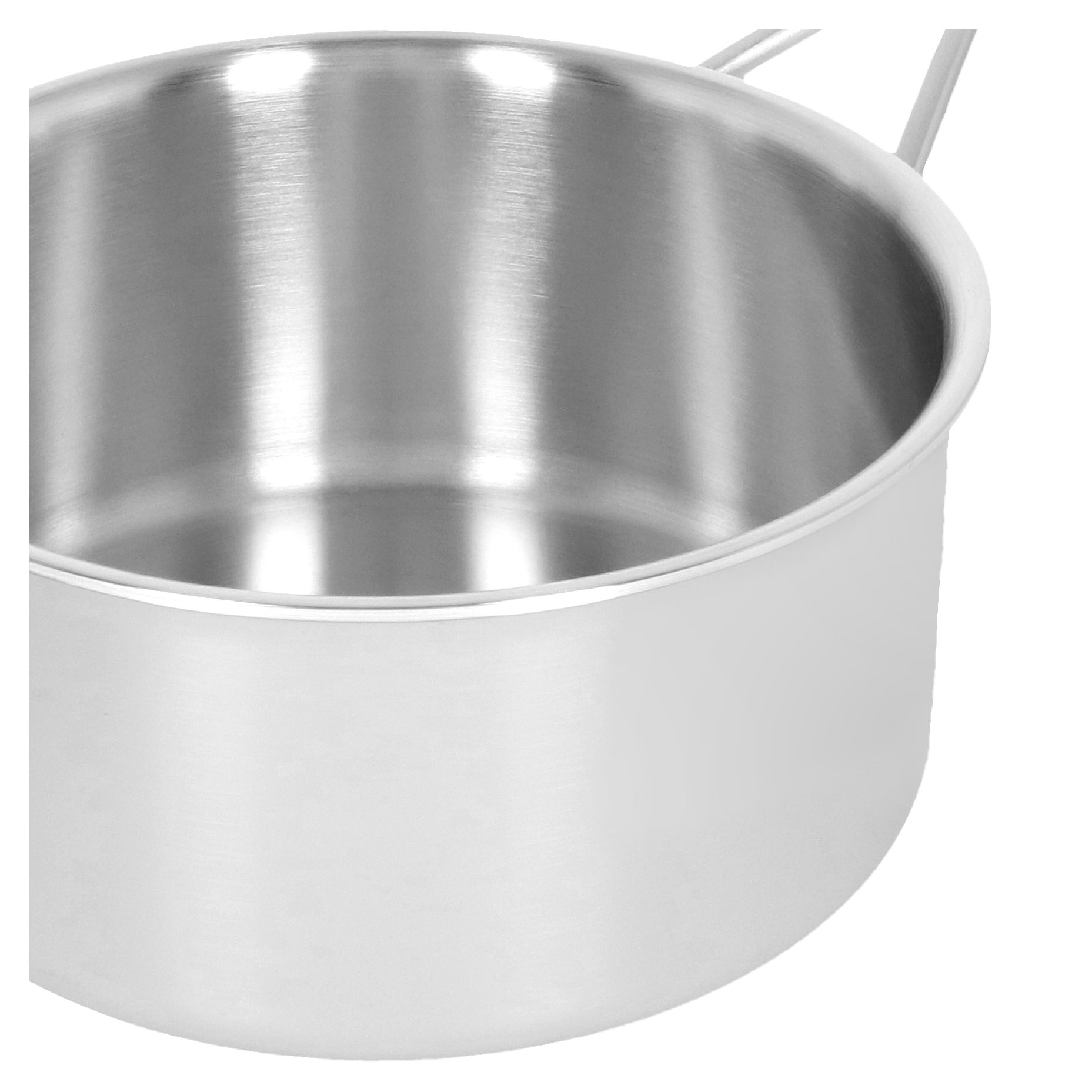 Demeyere Industry 5-Ply Sauté Pan, 3QT, Made in Belgium, Stainless