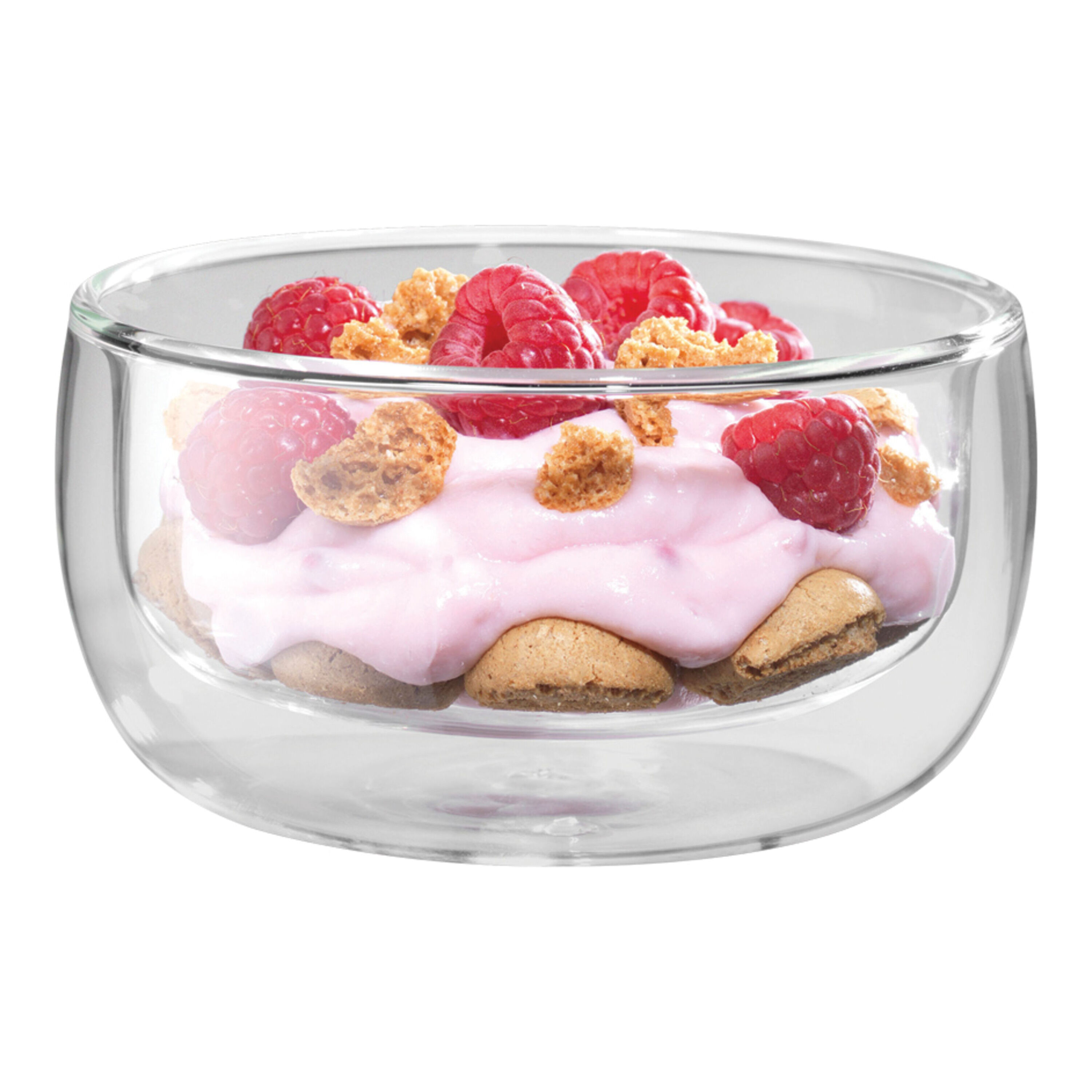 Double-Walled Glass Prep Bowls (Set of 4)