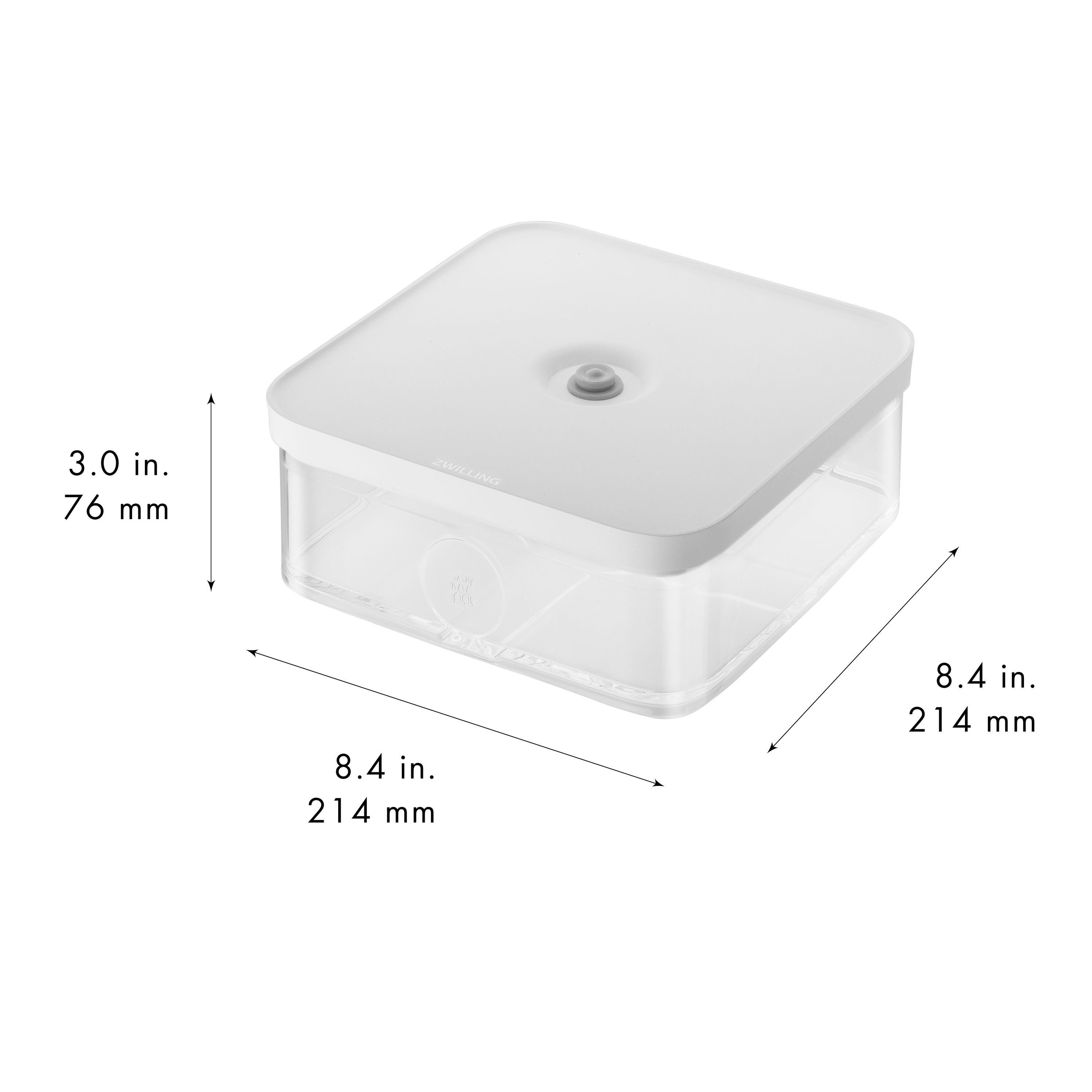 Zwilling ZWILLING Fresh & Save Cube Box Set, Plastic, Airtight Dry Food  Storage Container, Medium Cube Set - Clear - 214 requests